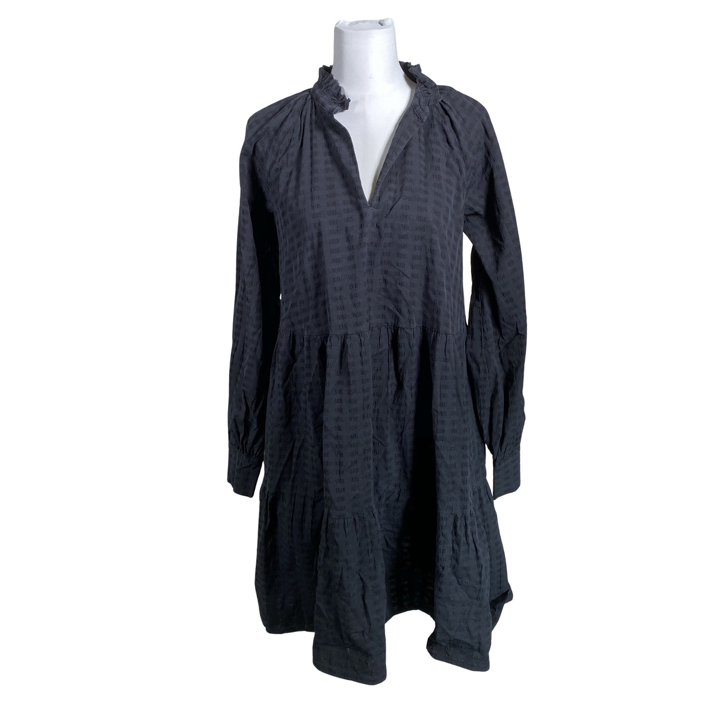 Unisex Gauhar - Mitteveniv kleit, suurus 38 - Must (1)
