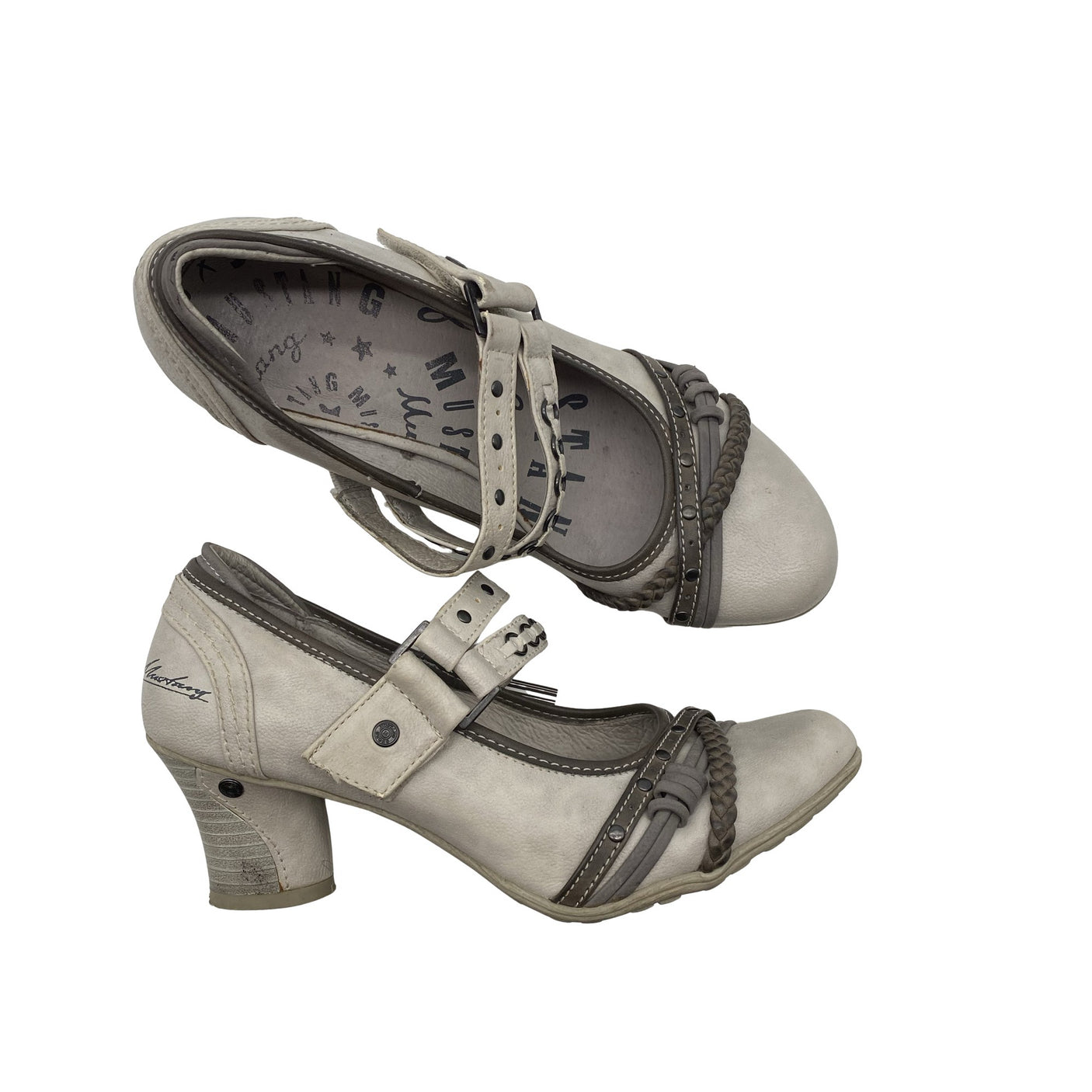 Unisex Mustang - Kontsakingad, suurus 38 - Beige (1)