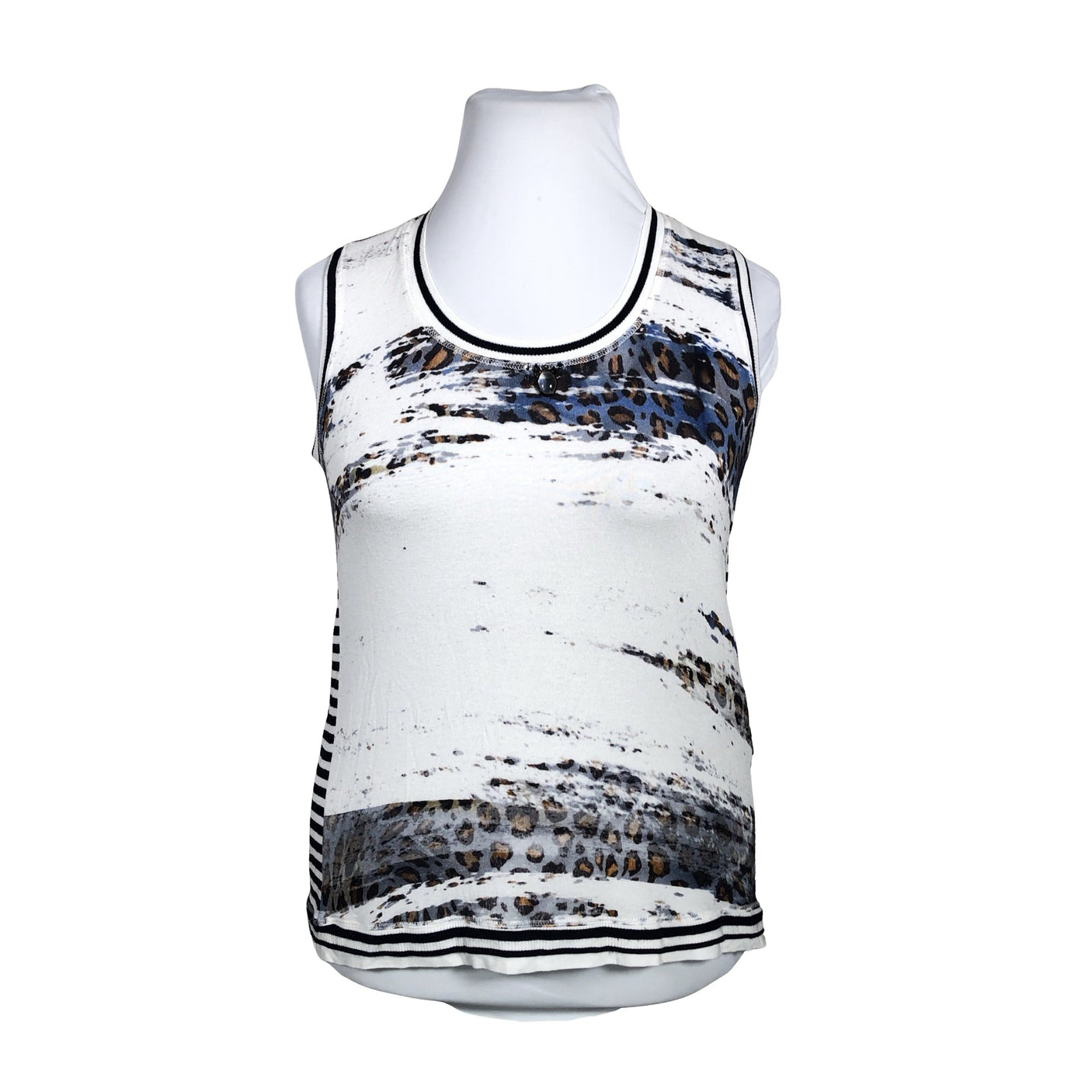 Unisex Elisa Cavaletti - Trikotaažist topp, suurus 42 - Valge (1)