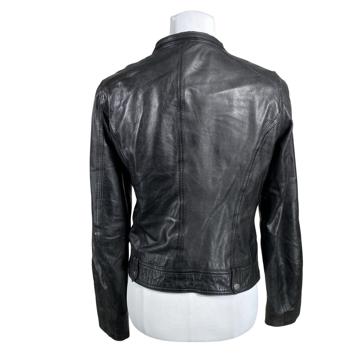 Unisex S.T.I - Nahktagi, suurus 38 - Must (2)