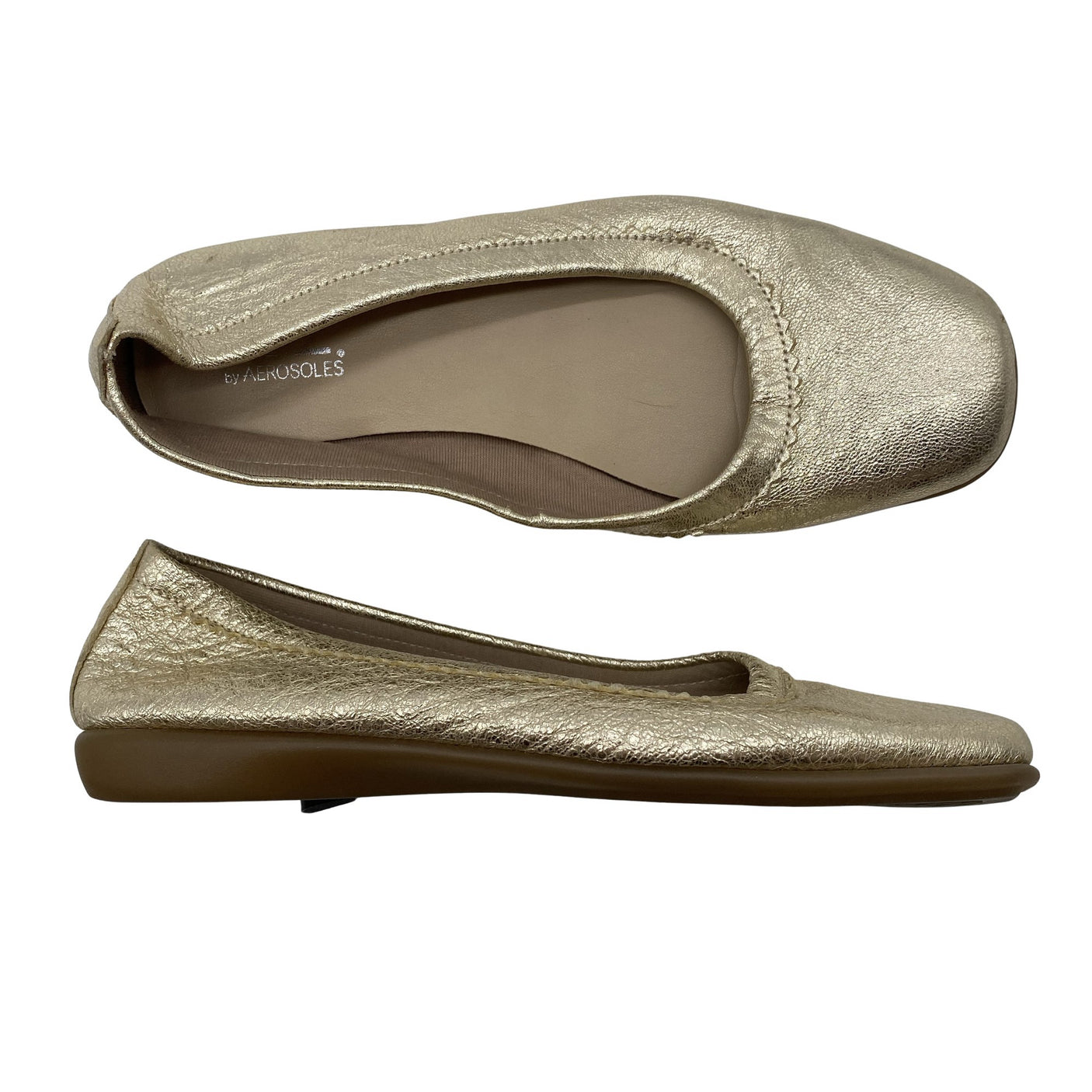 Unisex Aerosoles - Baleriinad, suurus 35 - Kuld (1)