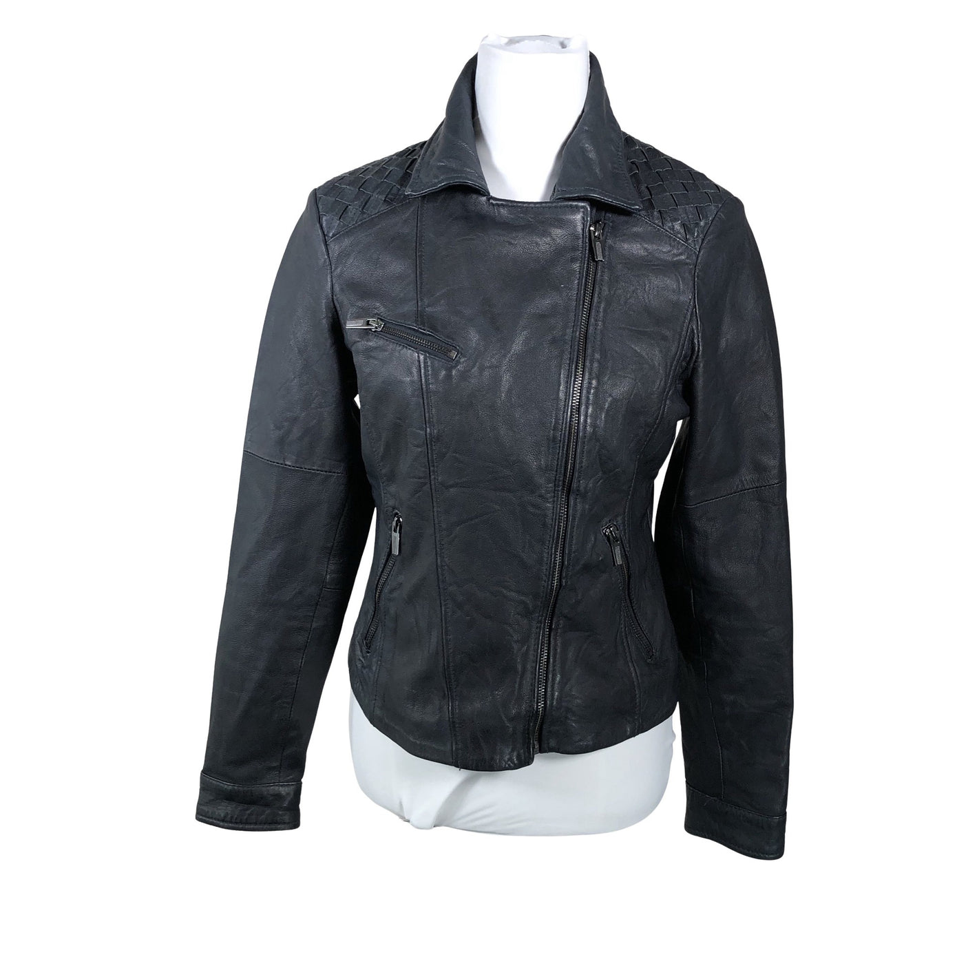 Unisex Esprit - Nahktagi, suurus 38 - Must (1)