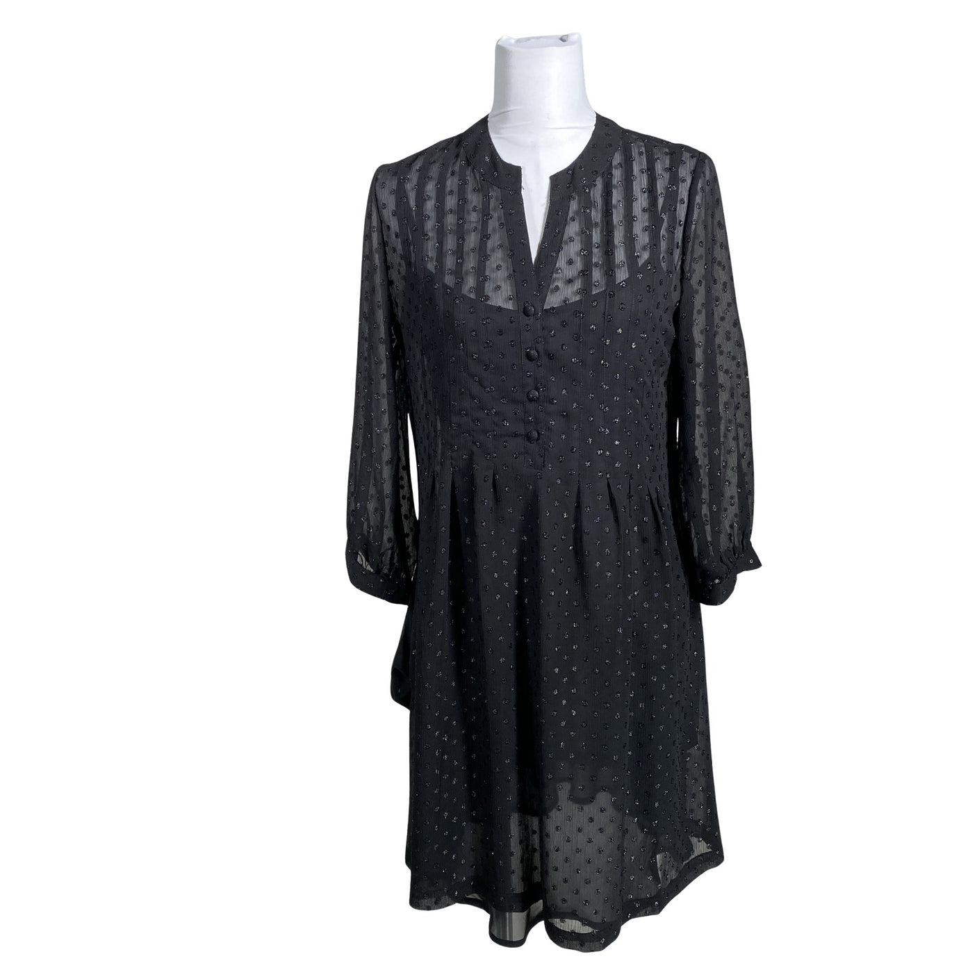 Unisex Laura Ashley - Õhuke kleit, suurus 38 - Must (1)