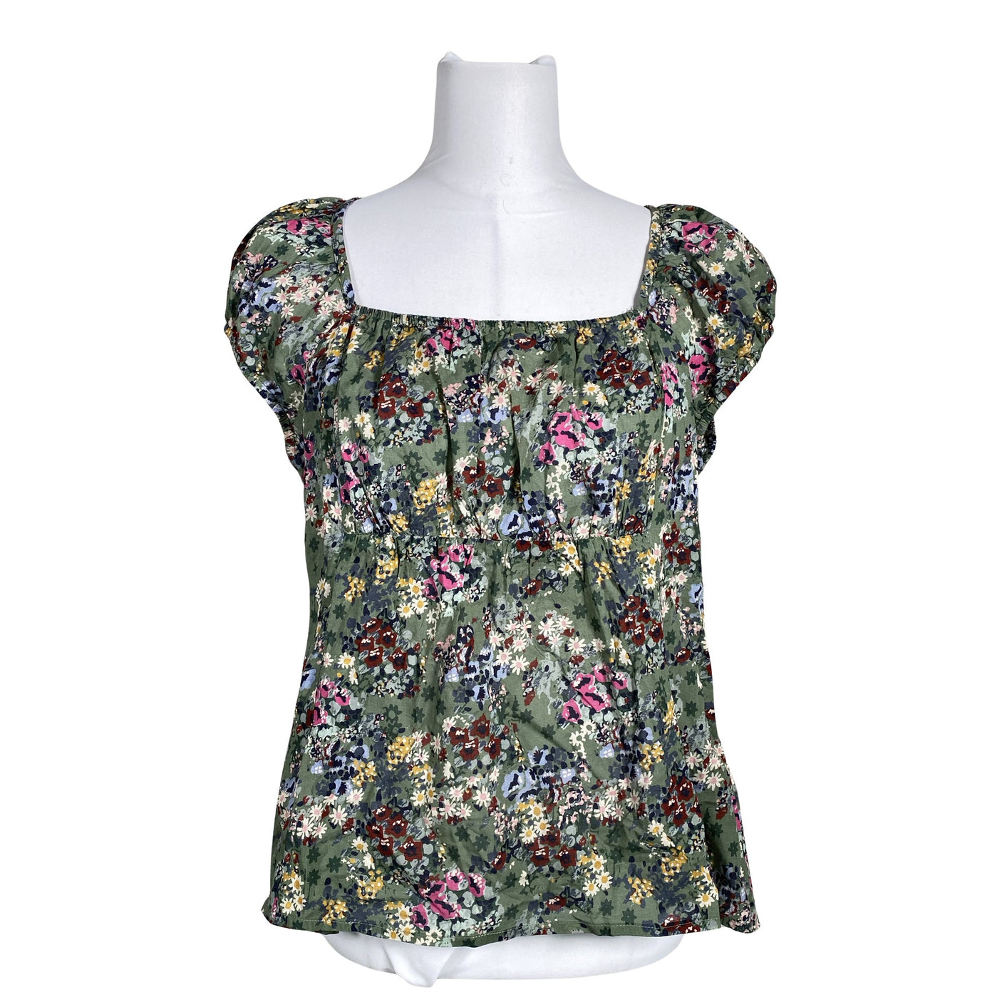 Unisex Odd Molly - Lühikeste käistega pluus, suurus 38 - Roheline (1)