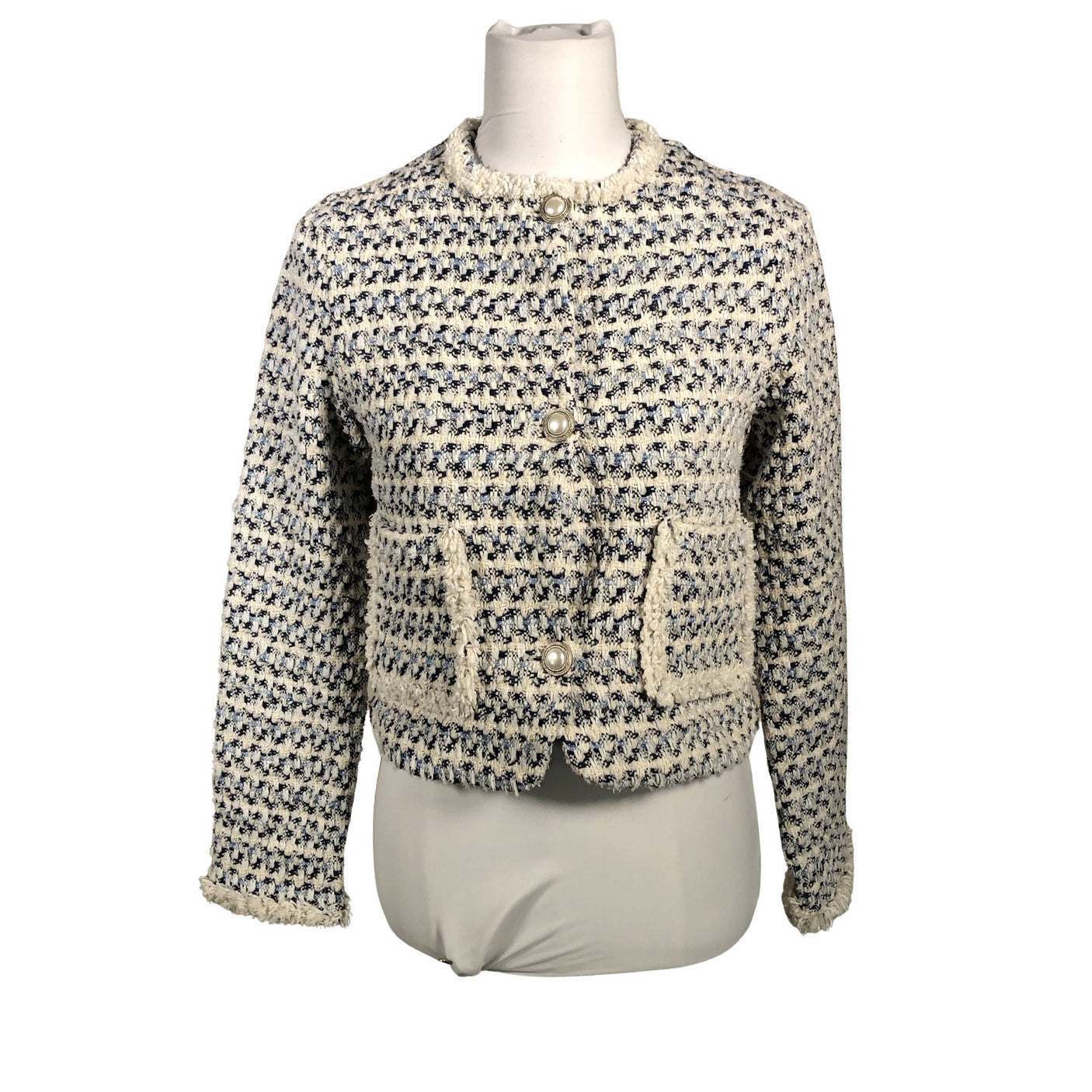 Unisex Rich & Royal - Jakk, suurus 34 - Valge (1)