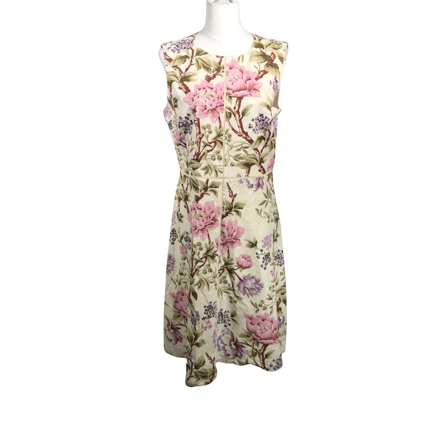 Unisex Laura Ashley - Mitteveniv kleit, suurus 40 - Beige (1)