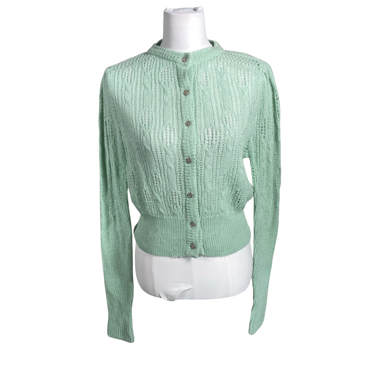 Unisex Twinset - Kardigan, suurus 38 - Roheline (1)