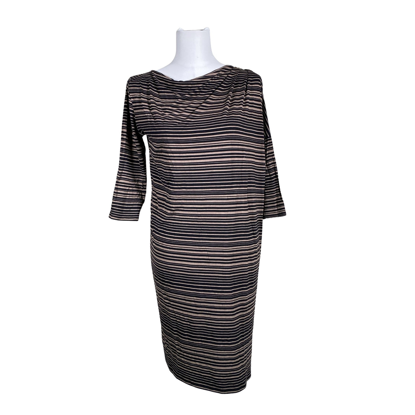 Unisex Nanso - Trikotaažist kleit, suurus 36 - Pruun (1)