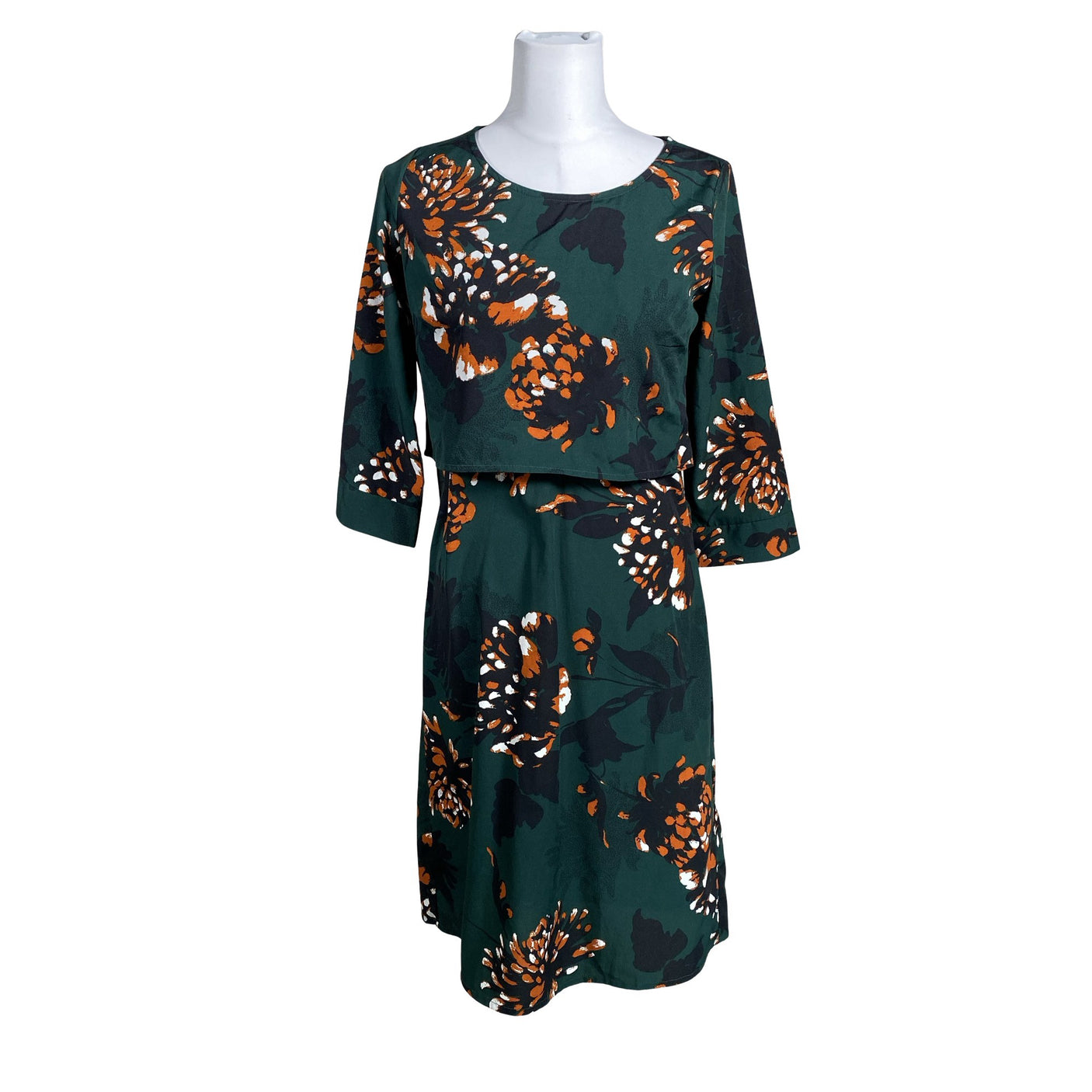 Unisex Mama Licious - Õhuke kleit, suurus 36 - Roheline (1)