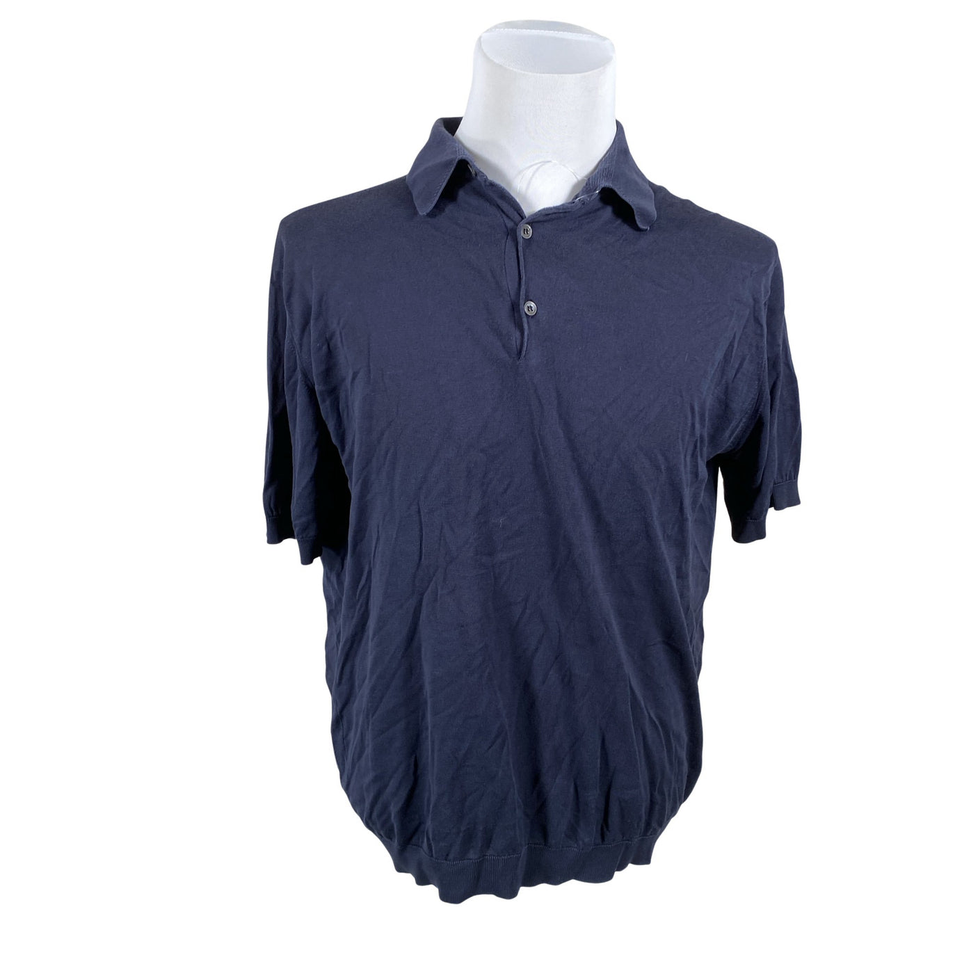 Unisex John Smedley - T-särk, suurus XL - Sinine (1)