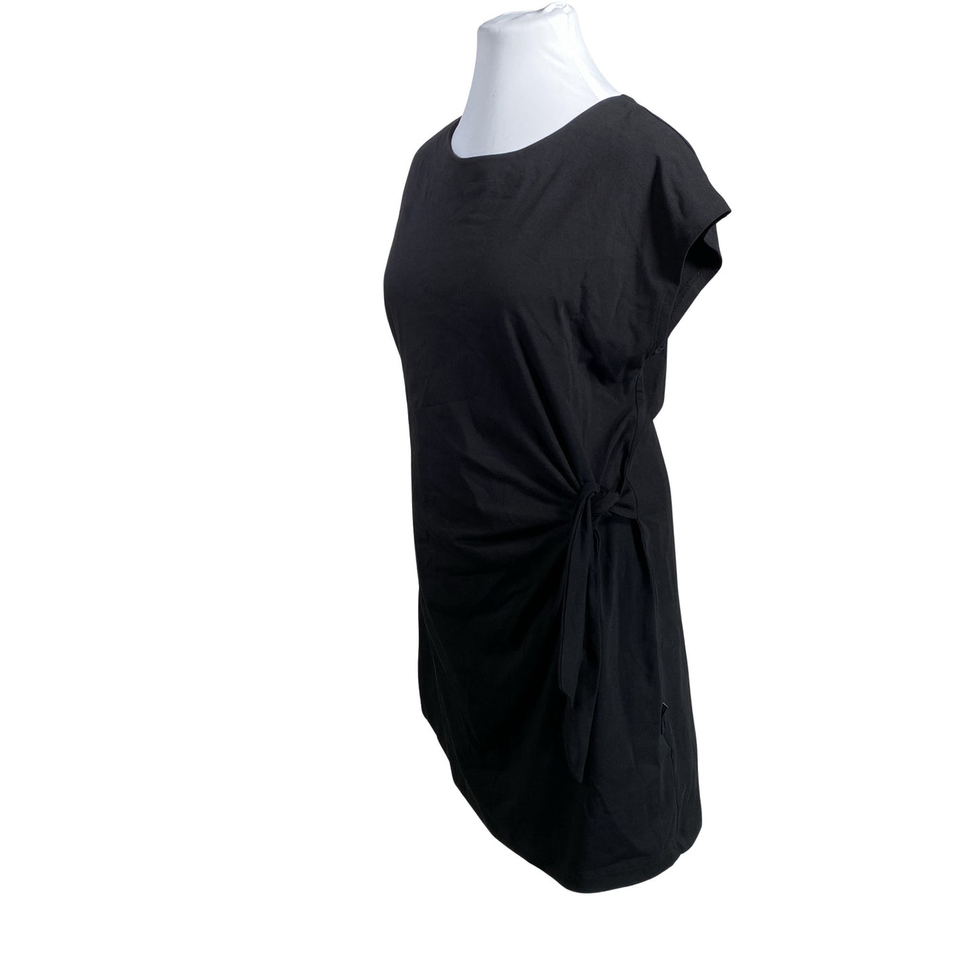 Unisex Ommellinen - Trikotaažist kleit, suurus 44 - Must (2)