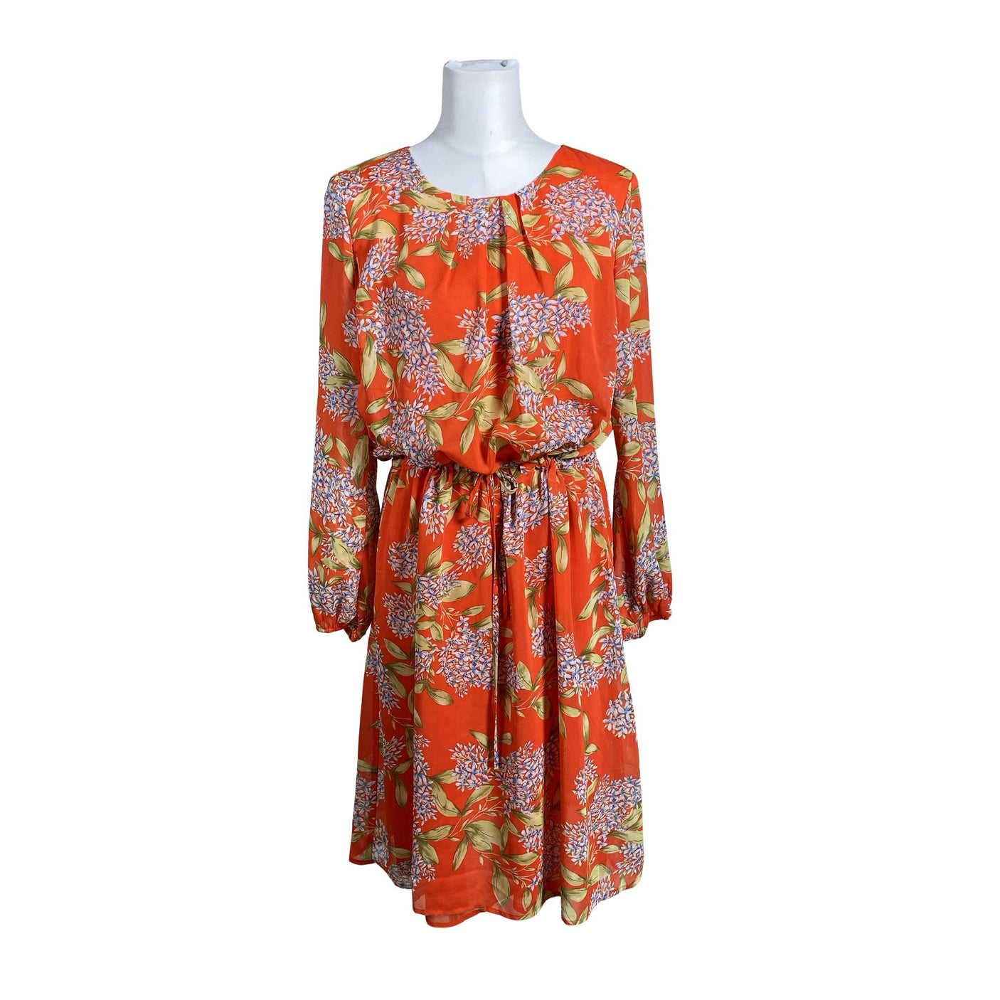 Unisex Your Face - Õhuke kleit, suurus 40 - Oranž (1)