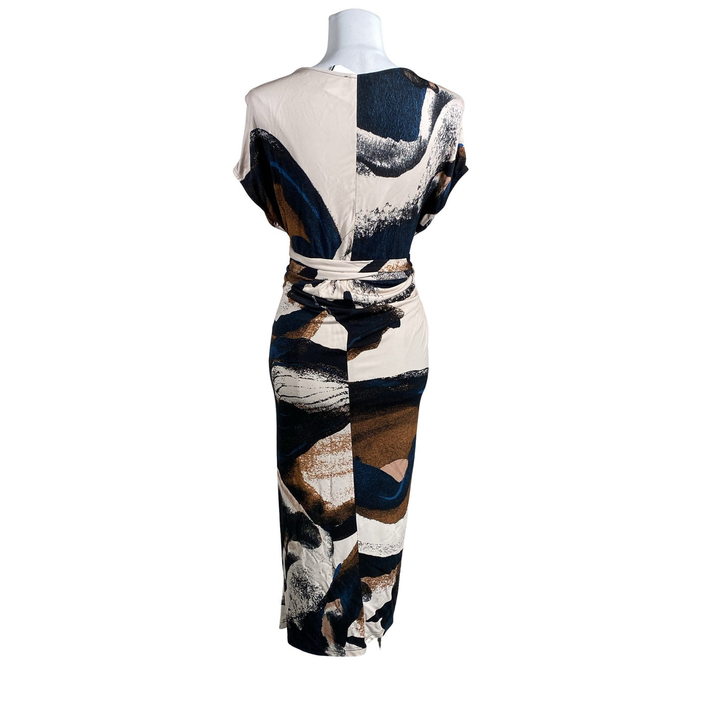 Unisex Voglia - Trikotaažist kleit, suurus 38 - Heleroosa (2)