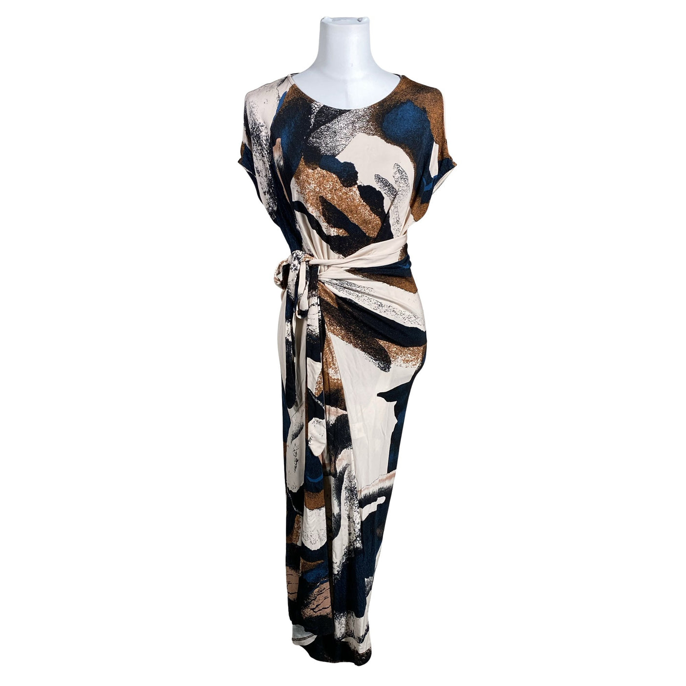 Unisex Voglia - Trikotaažist kleit, suurus 38 - Heleroosa (1)