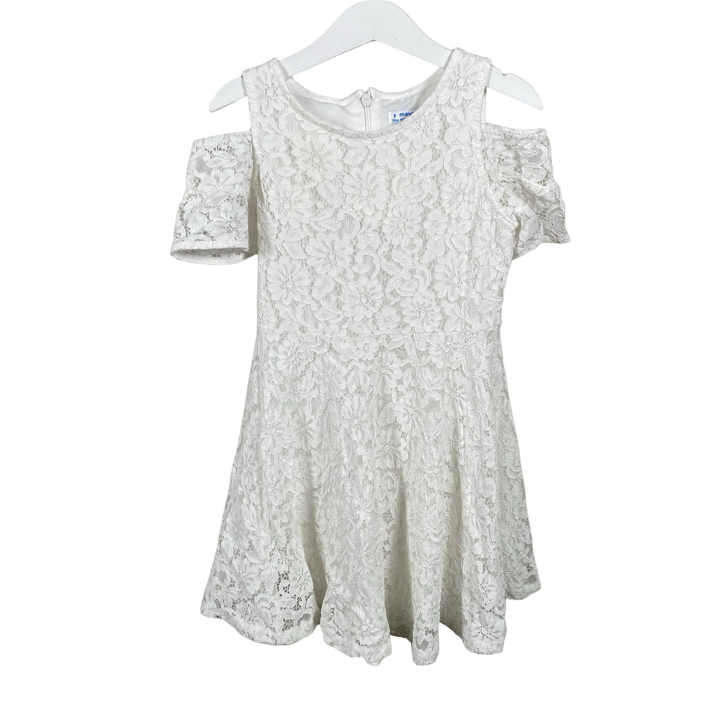 Unisex Mayoral - Mitteveniv kleit, suurus 122 - 128 - Valge (1)