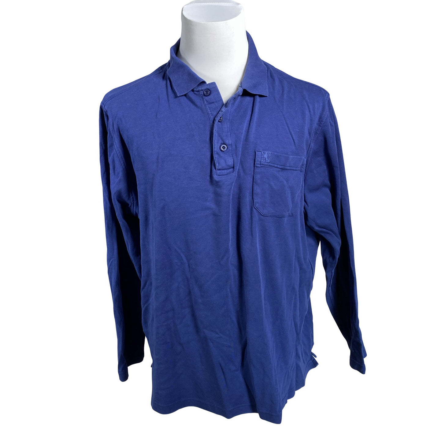 Unisex A.W. Dunmore - Trikotaažist pluus, suurus XXXXL - Sinine (1)