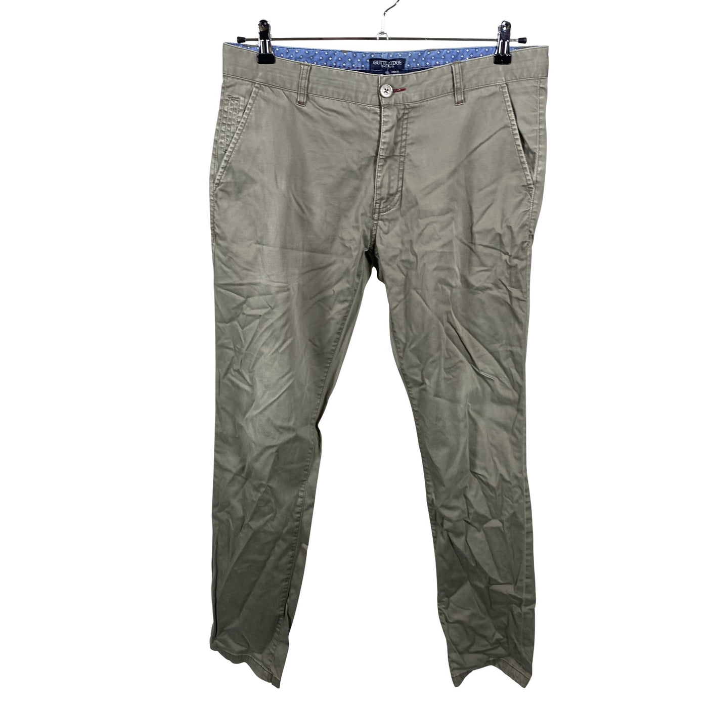 Unisex Gutteridge - Chino-püksid, suurus L - Beige (1)
