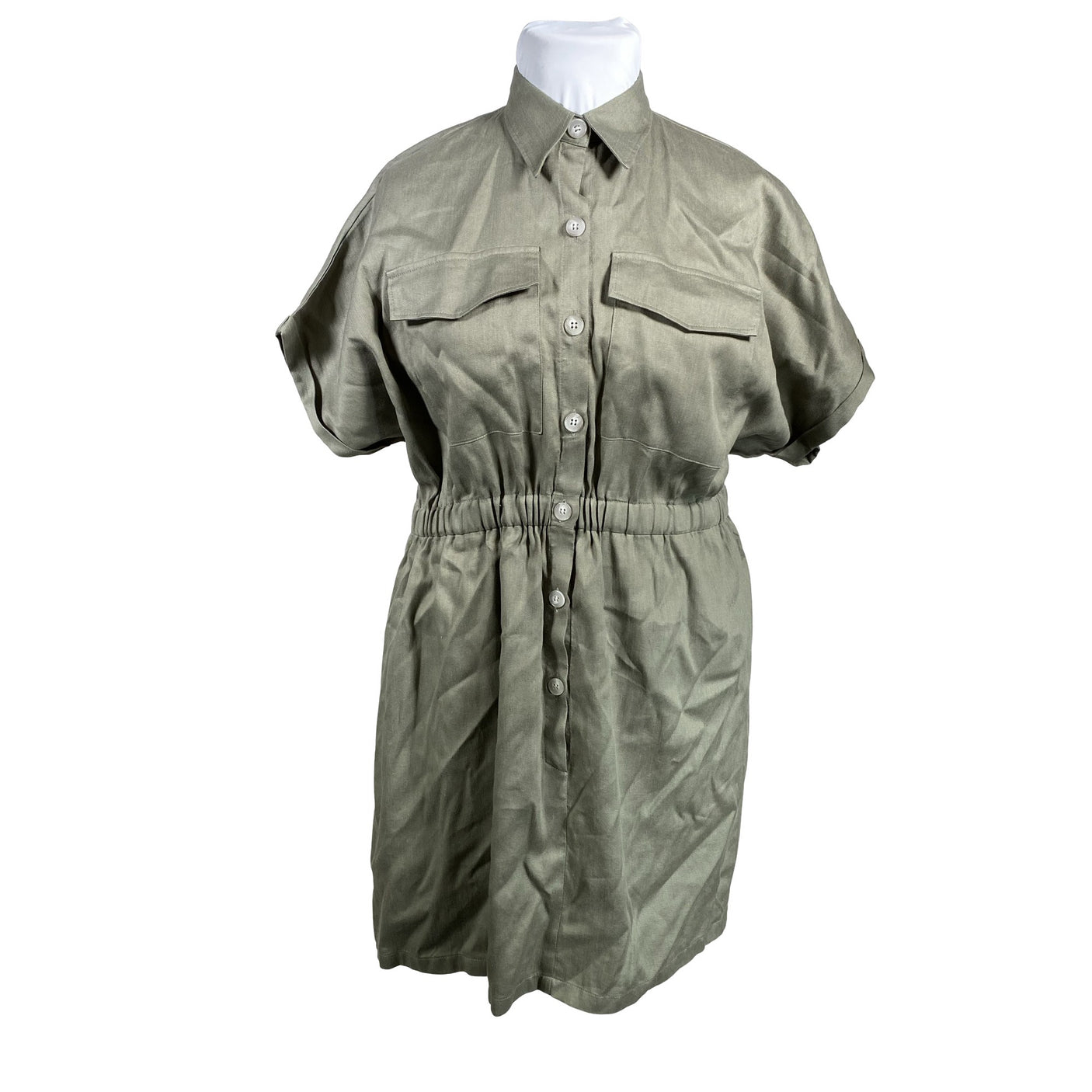 Unisex Gauhar - Mitteveniv kleit, suurus 44 - Roheline (1)