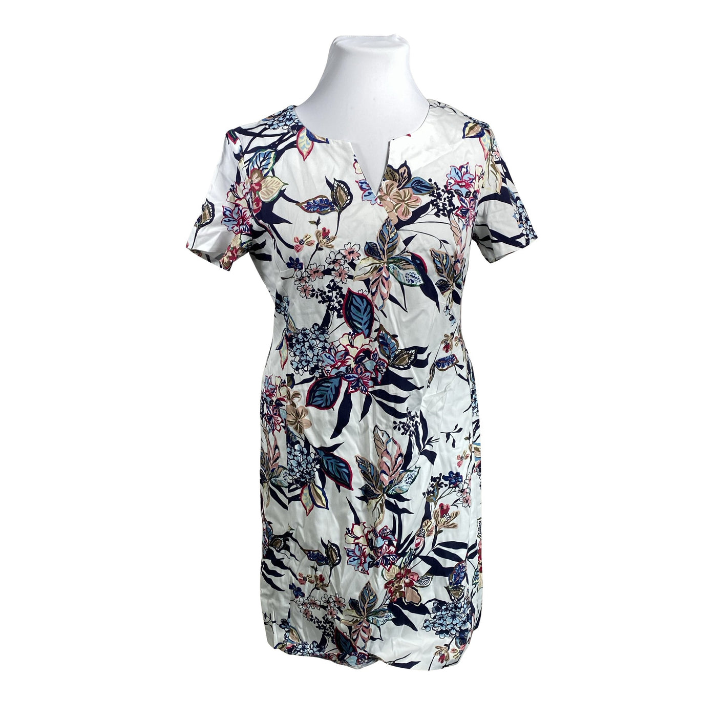 Unisex Gerry Weber - Mitteveniv kleit, suurus 44 - Valge (1)