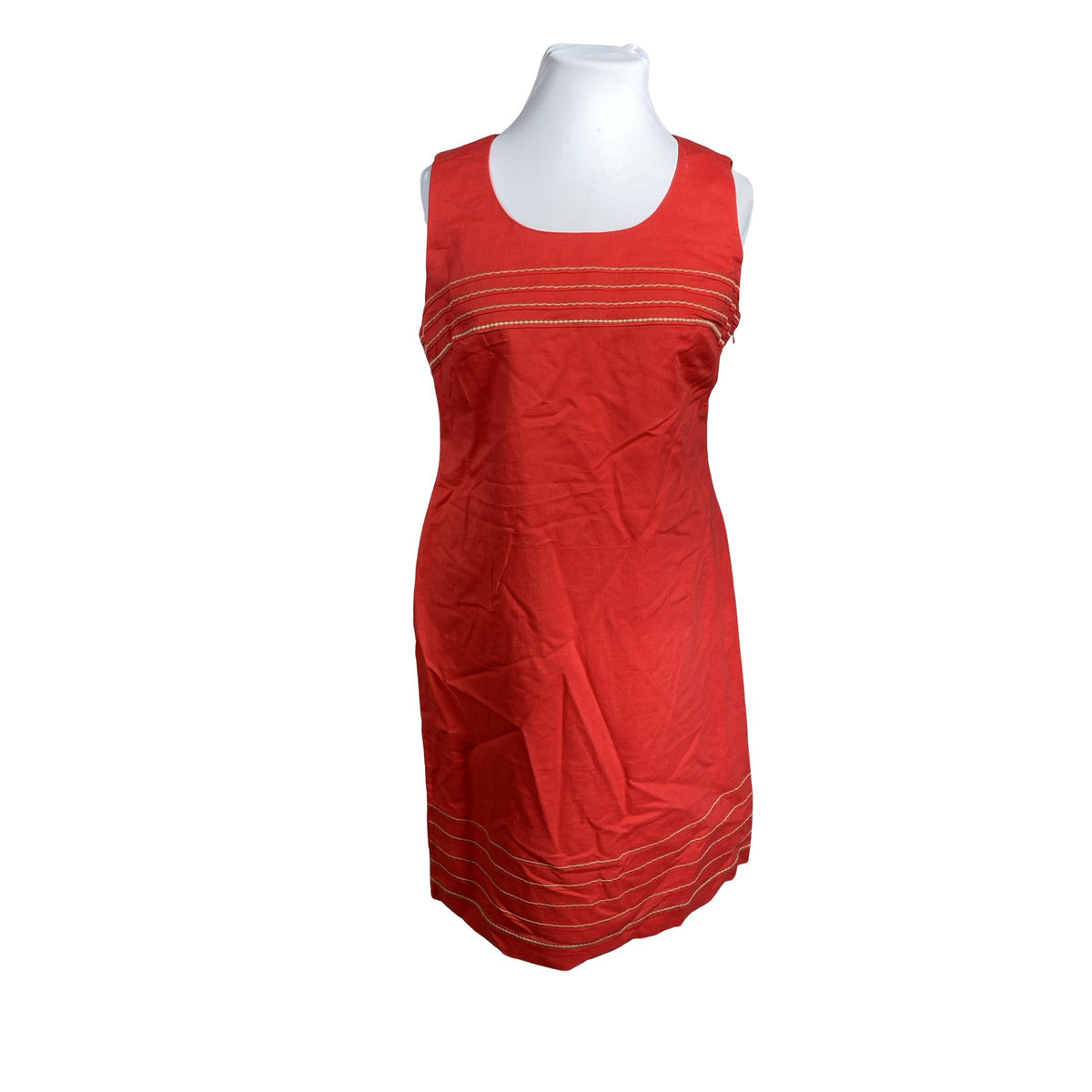 Unisex Global - Mitteveniv kleit, suurus 44 - Punane (1)