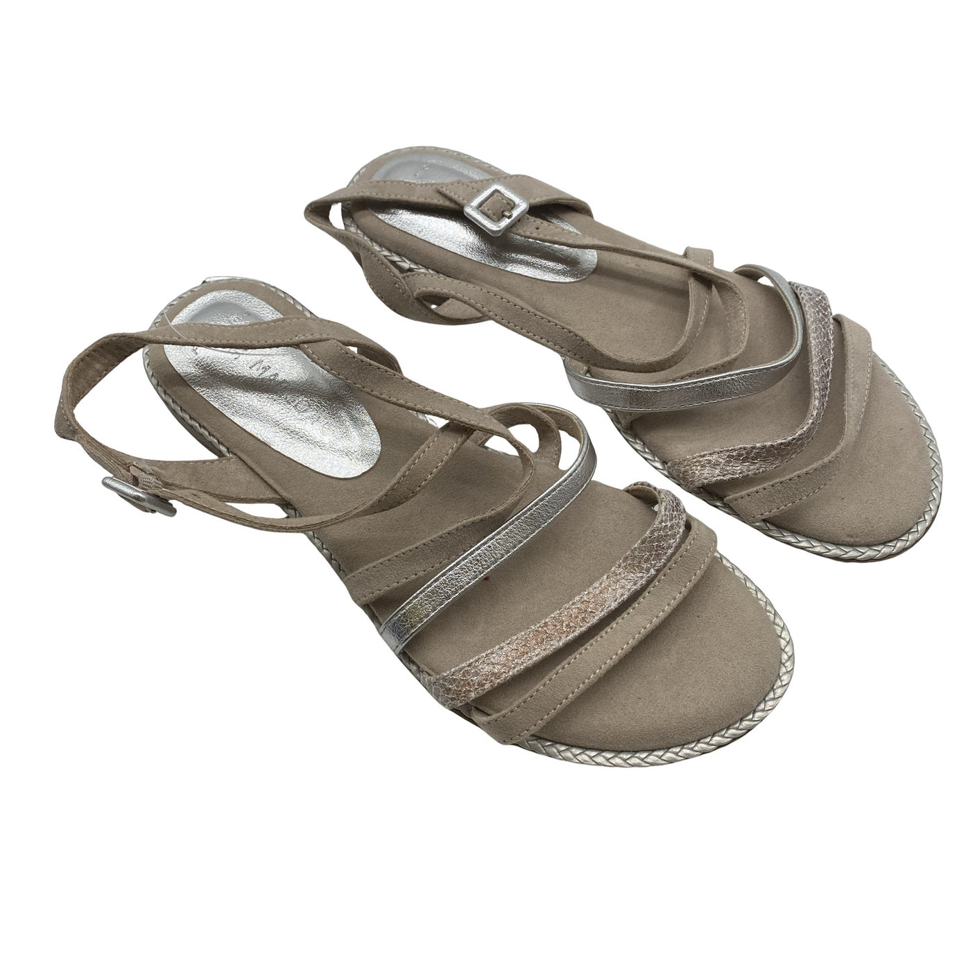 Unisex Marco Tozzi - Rihmikud, suurus 38 - Hõbe (2)