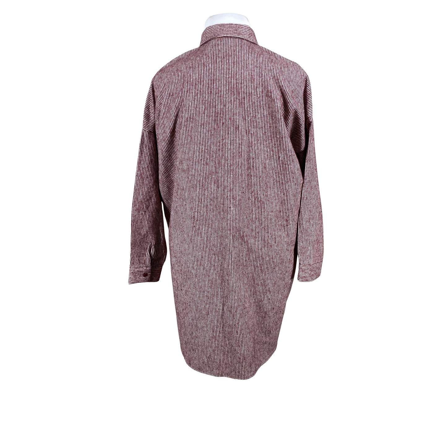 Unisex DeFacto - Flanellsärk, suurus L - Veinipunane (2)