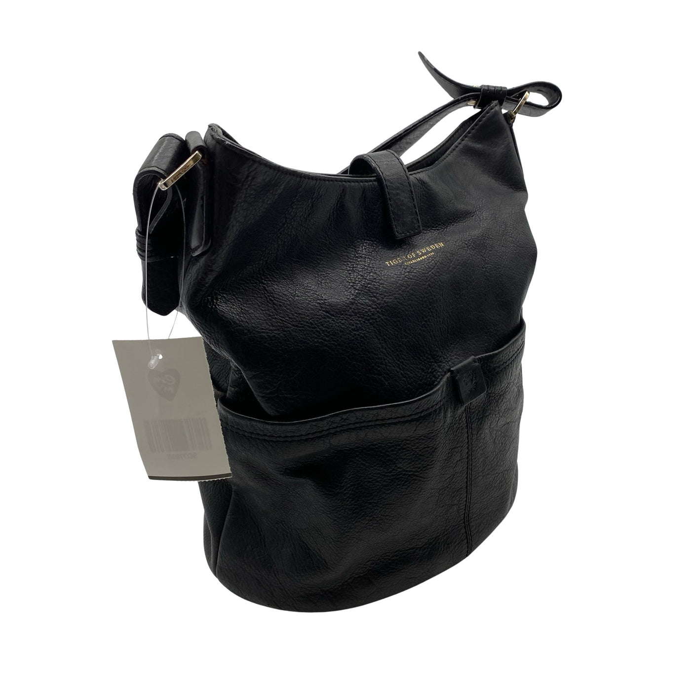 Unisex Tiger of Sweden - Käekott, suurus Maxi - Must (3)