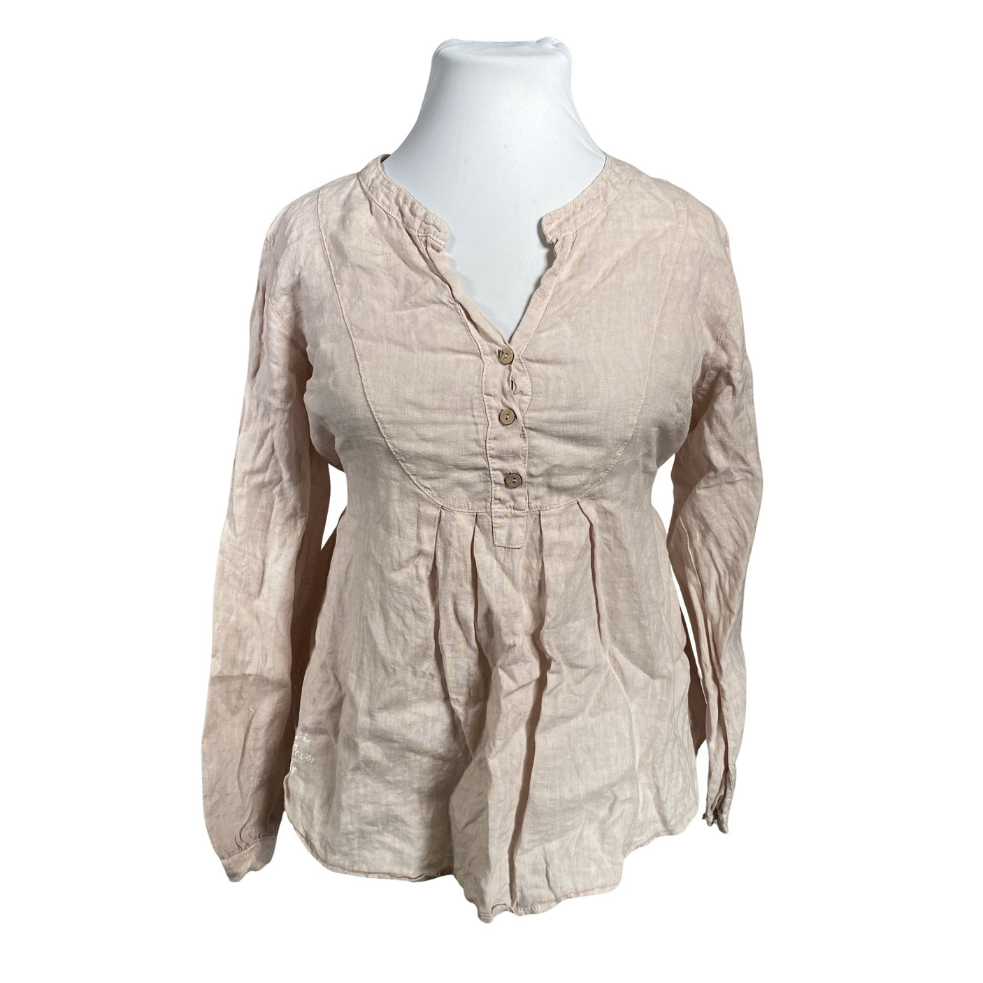 Unisex Bohemiana - Pluus, suurus 42 - Heleroosa (1)