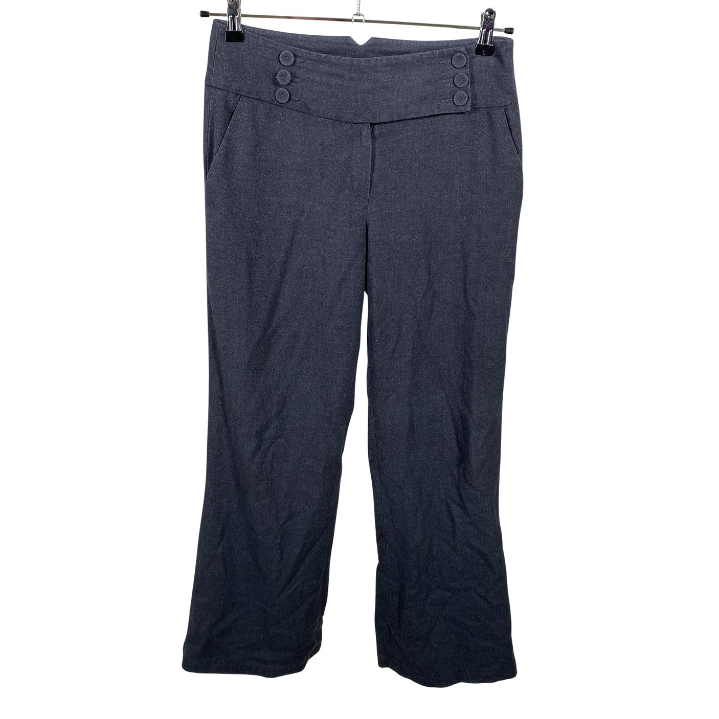 Unisex Long Tall Sally - Mittevenivad püksid, suurus 38 - Hall (1)
