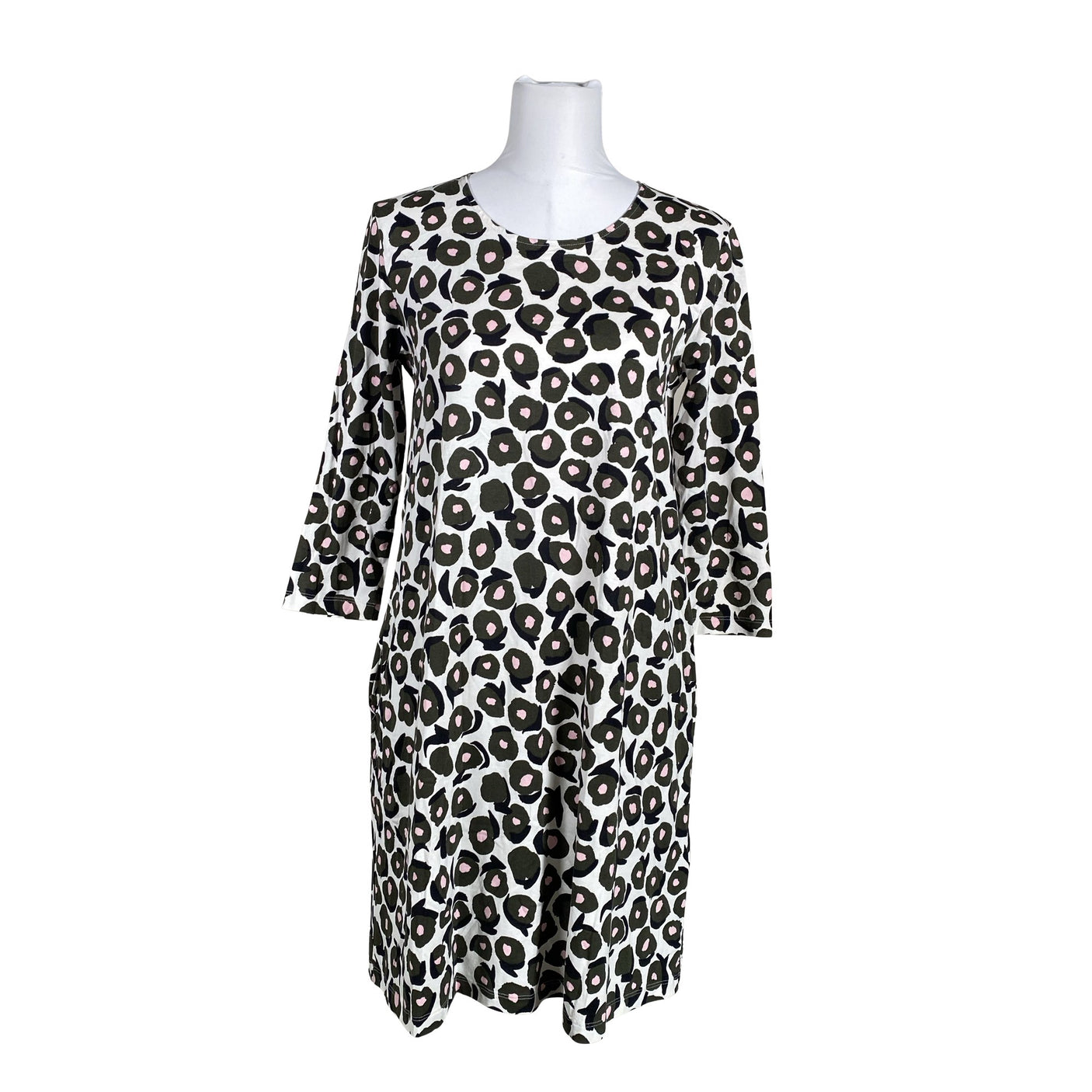 Unisex Marimekko - Trikotaažist kleit, suurus 36 - Valge (1)