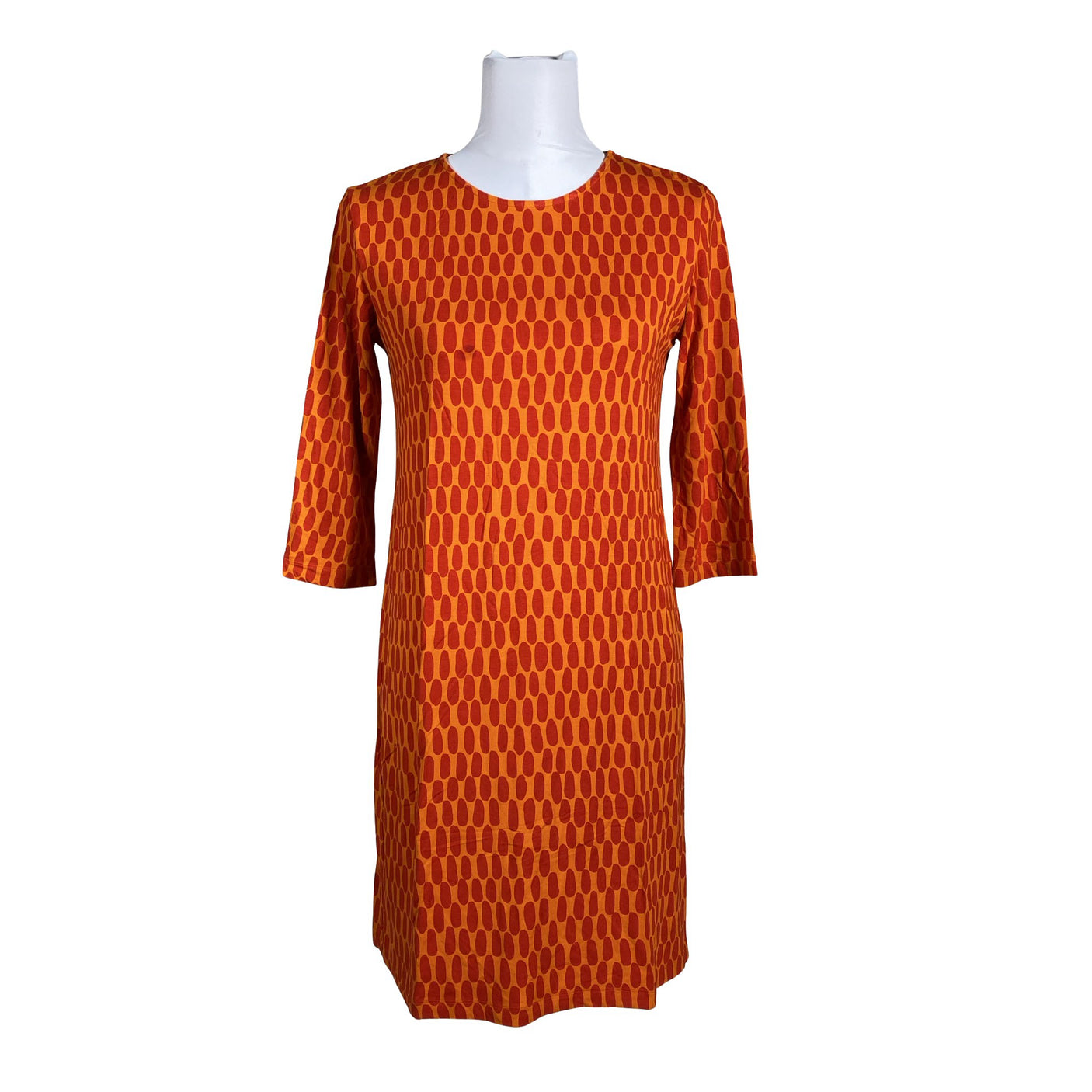 Unisex Marimekko - Trikotaažist kleit, suurus 36 - Oranž (1)