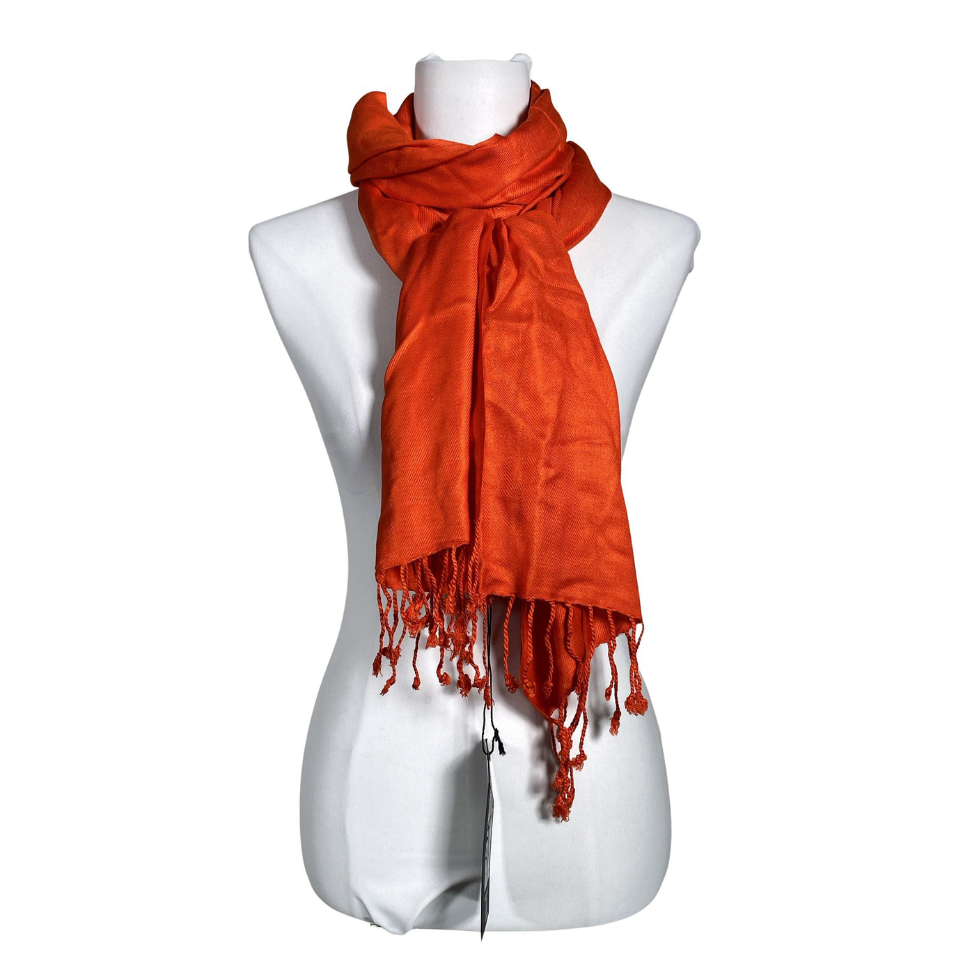Unisex Trendy Line - Õhuke sall, suurus Midi - Oranž (1)