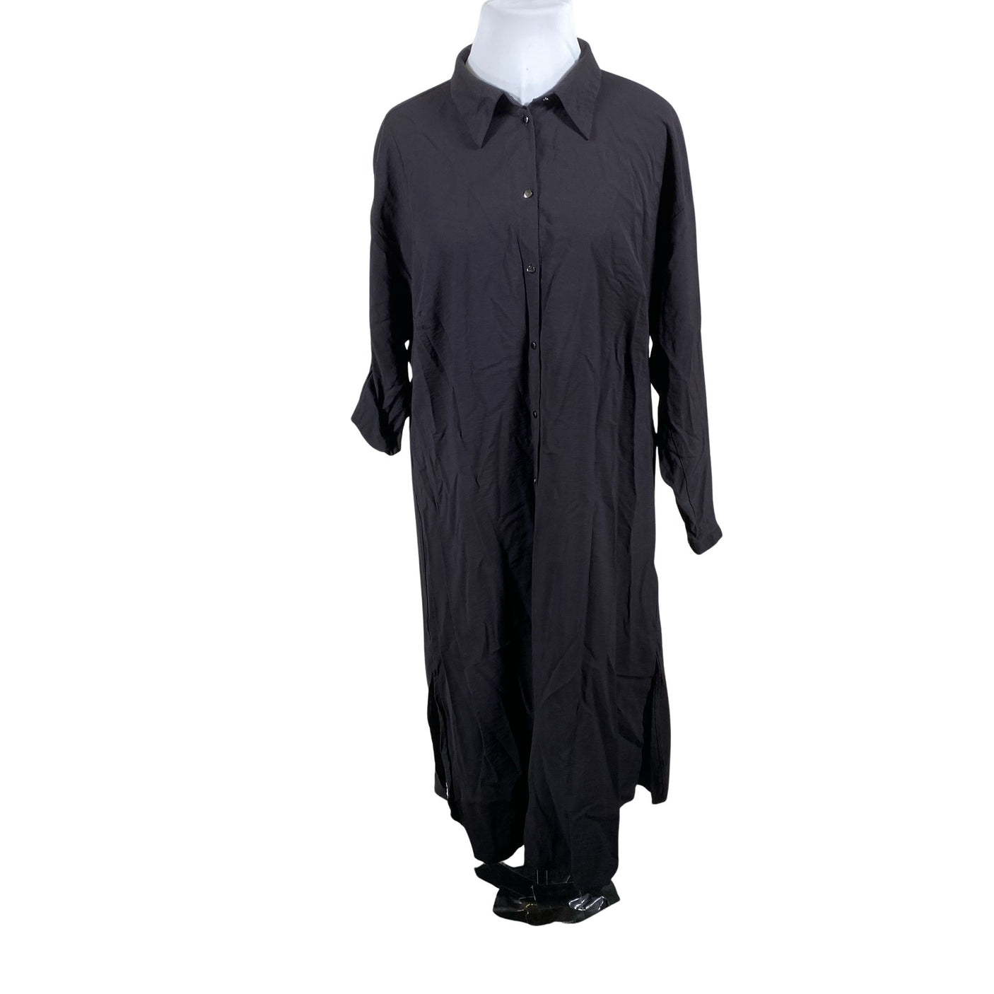 Unisex Zizzi - Õhuke kleit, suurus 46 - Must (1)