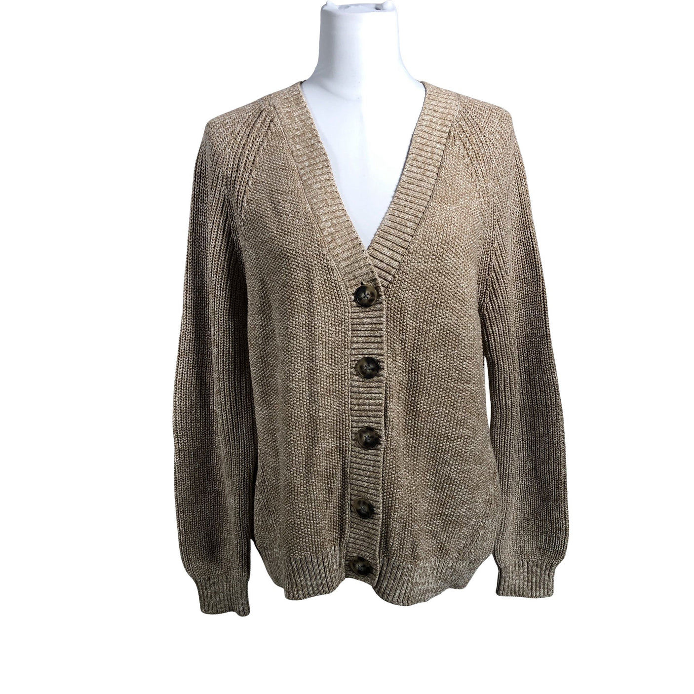 Unisex Selected - Kardigan, suurus 40 - Beige (1)