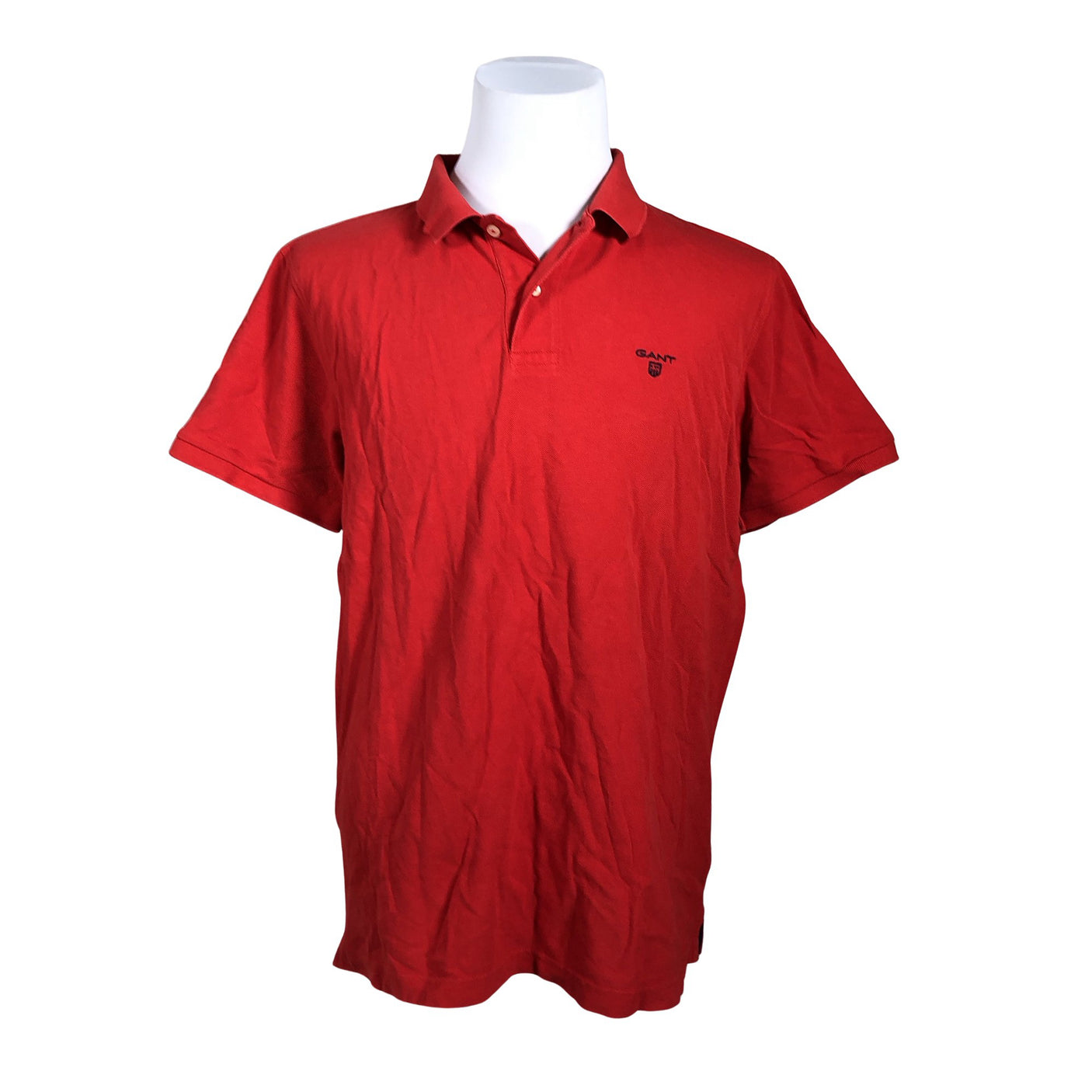 Unisex Gant - Polosärk, suurus XL - Punane (1)