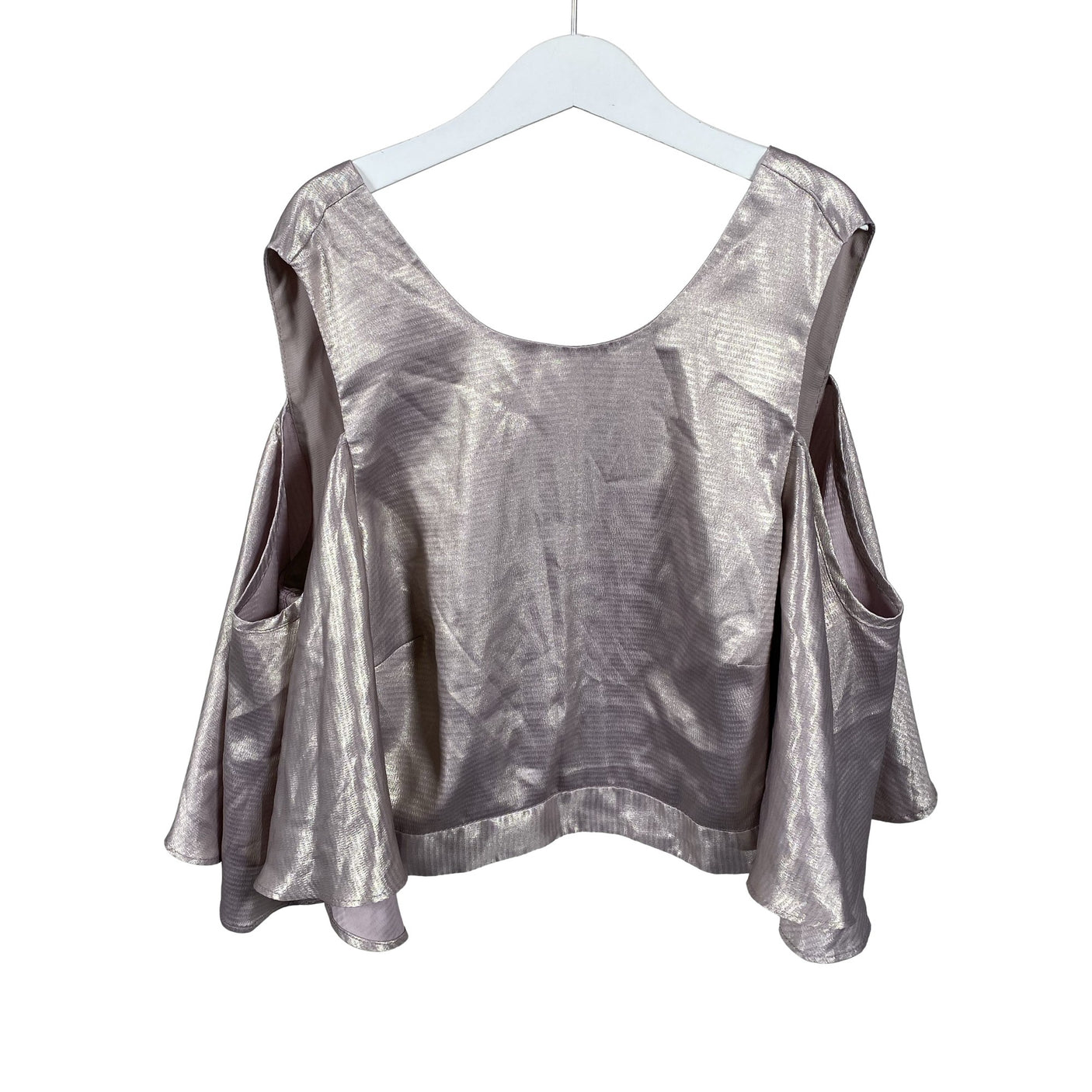 Unisex River Island - Lühikeste käistega pluus, suurus 134 - 140 - Lilla (1)