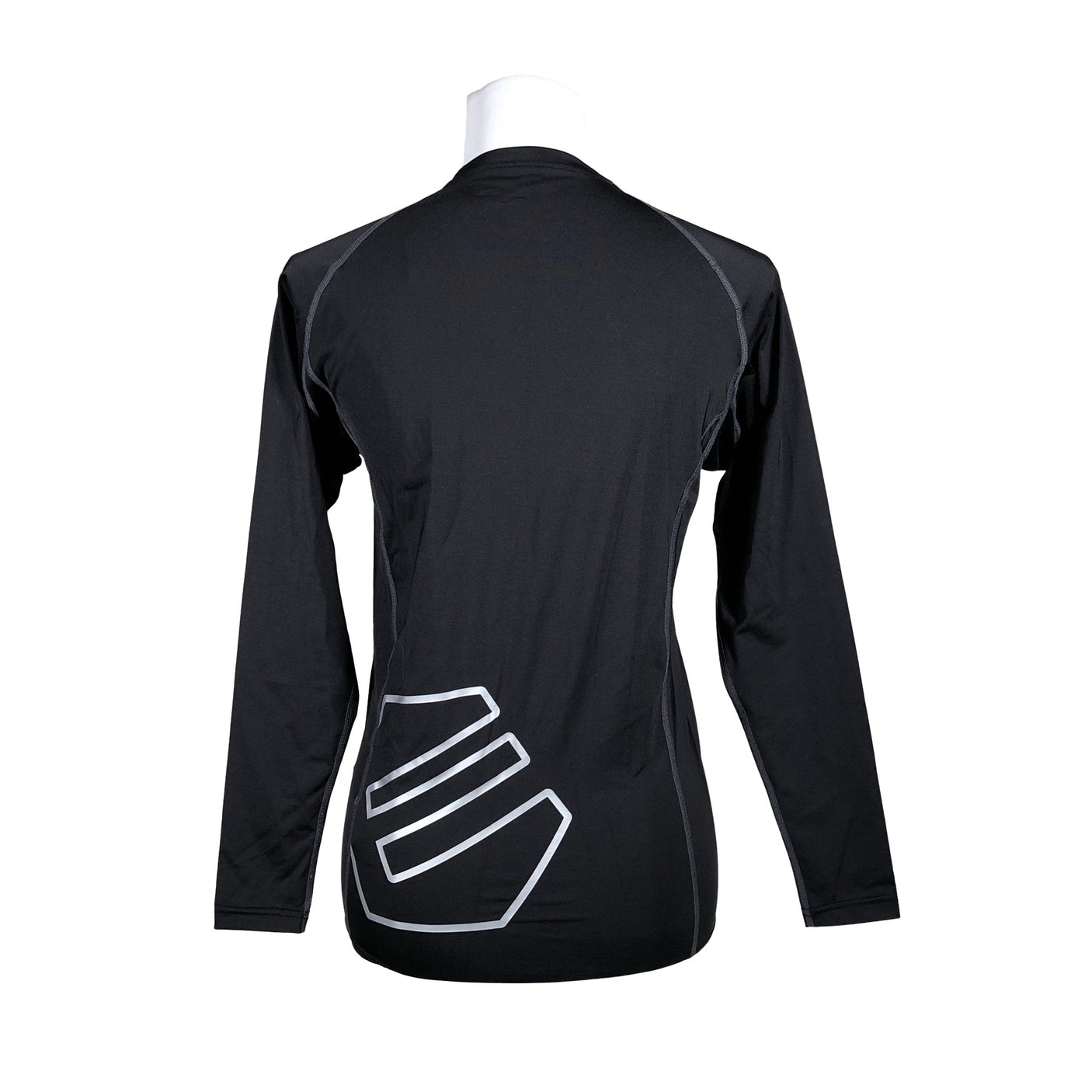 Unisex Endurance - Spordisärk, pikad käised, suurus 38 - Must (2)