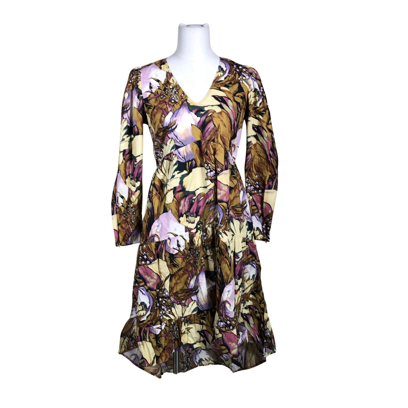 Unisex Y.A.S - Mitteveniv kleit, suurus 38 - Pruun (1)