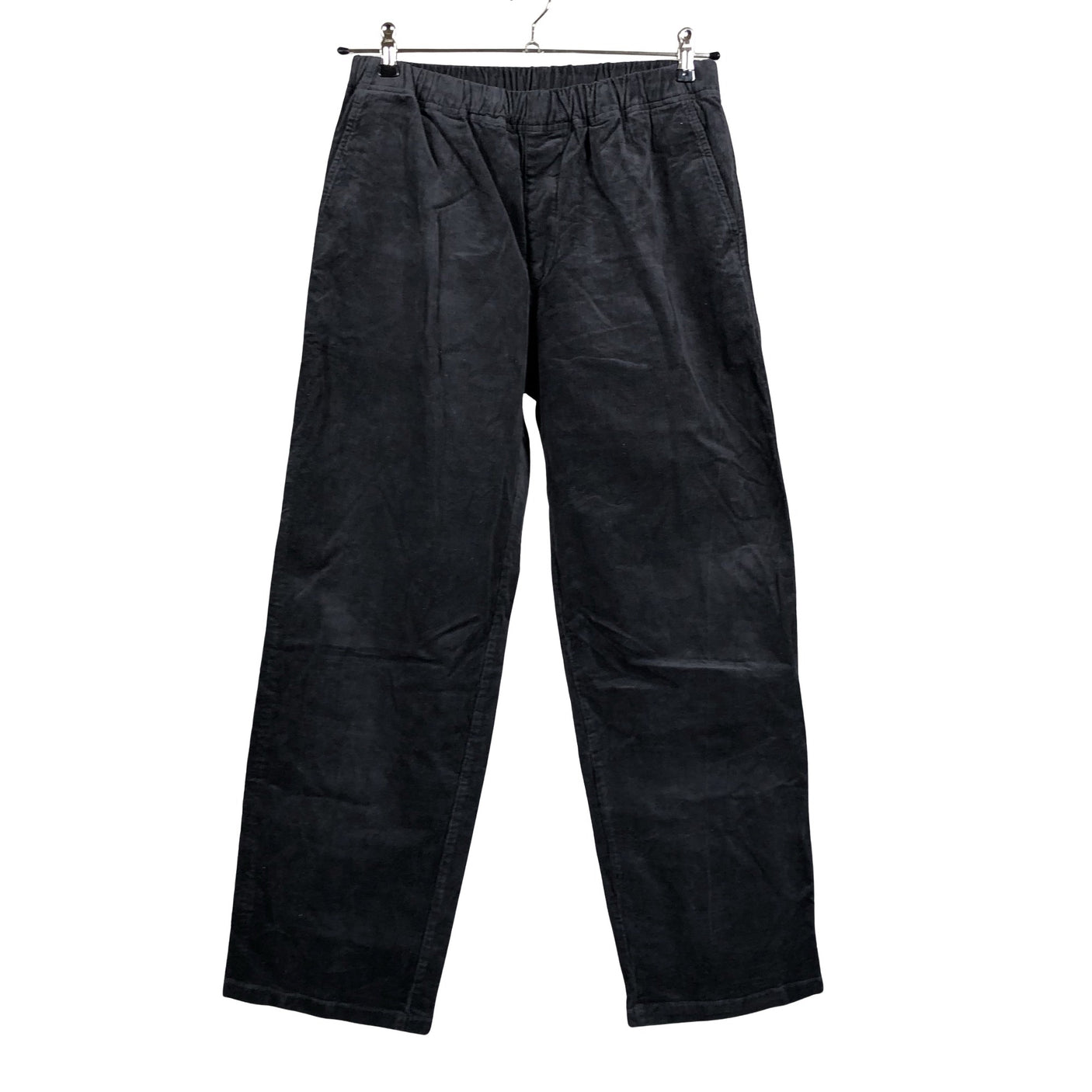 Unisex Muji - Sametpüksid, suurus 40 - Hall (1)