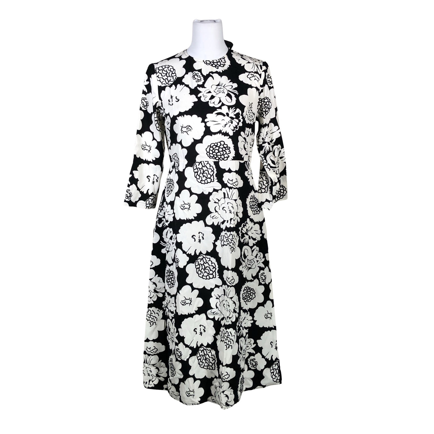 Unisex Marimekko - Mitteveniv kleit, suurus 38 - Valge (1)
