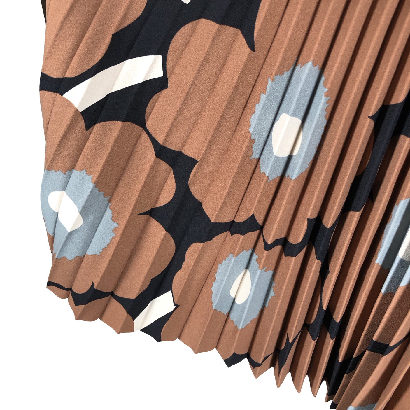 Unisex Marimekko - Plisseerseelik, suurus 36 - Pruun (2)
