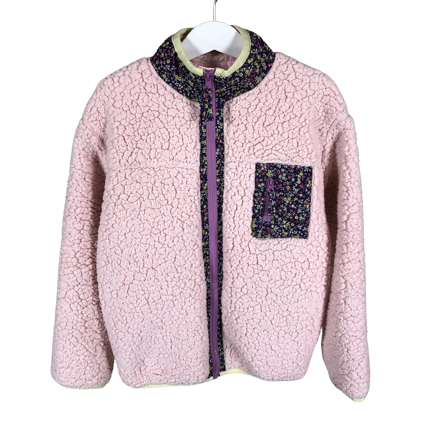 Unisex Bogi - Fliisjakk, suurus 122 - 128 - Heleroosa (1)