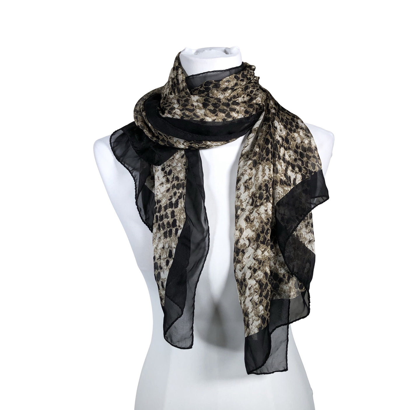 Unisex Balmuir - Õhuke sall, suurus Midi - Must (1)
