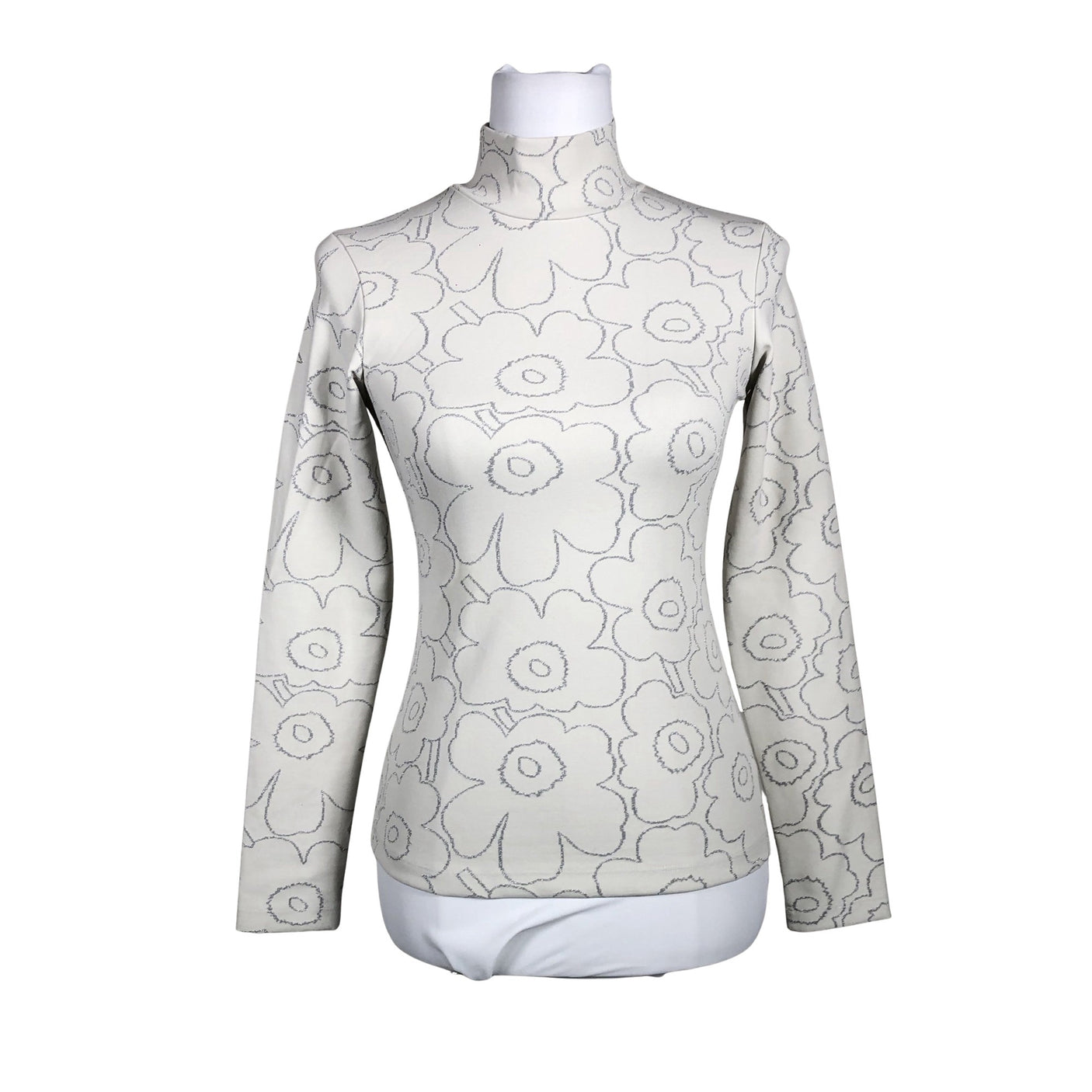 Unisex Marimekko - Trikotaažist pluus, suurus 34 - Hall (1)