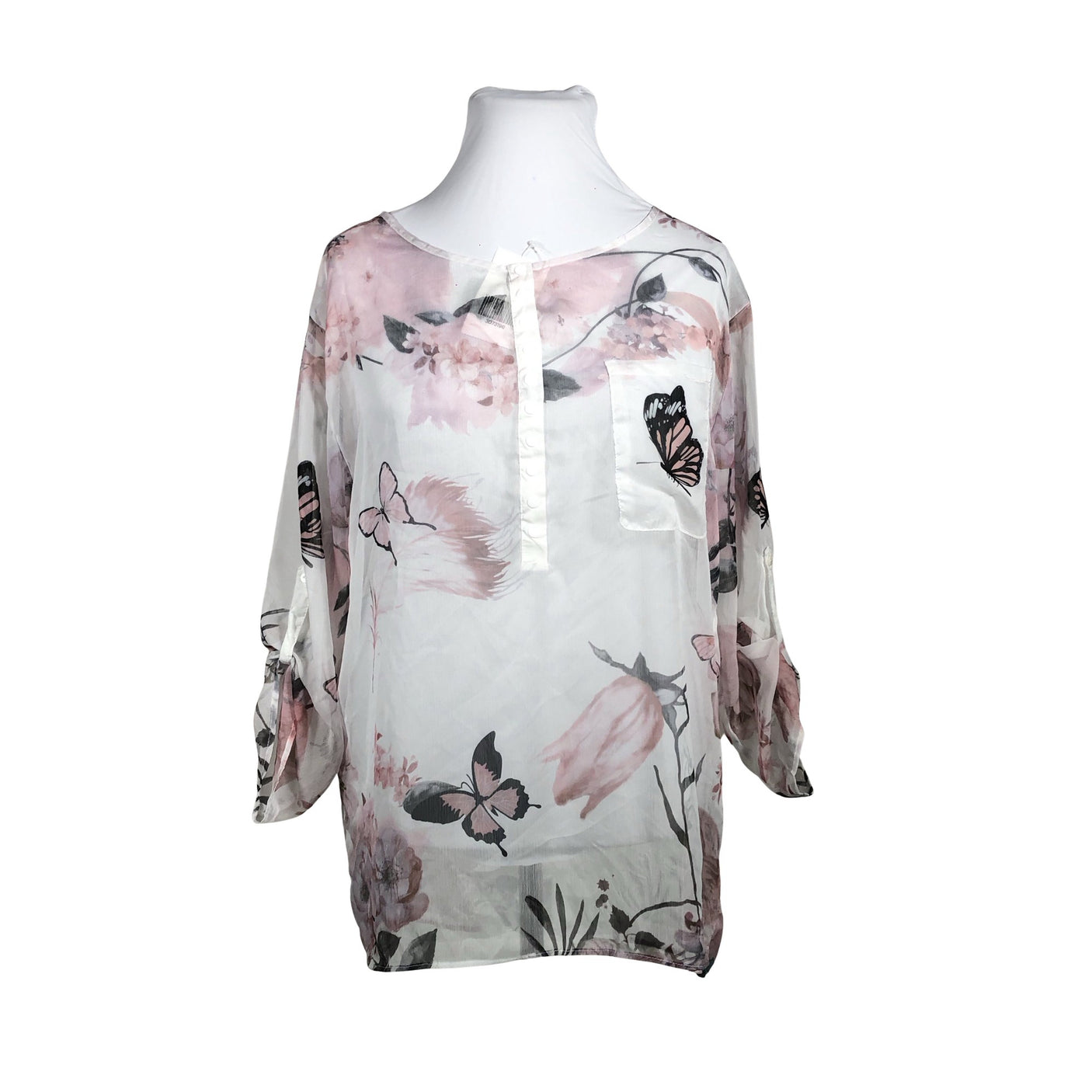 Unisex Handmade - Pluus, suurus 46 - Heleroosa (1)