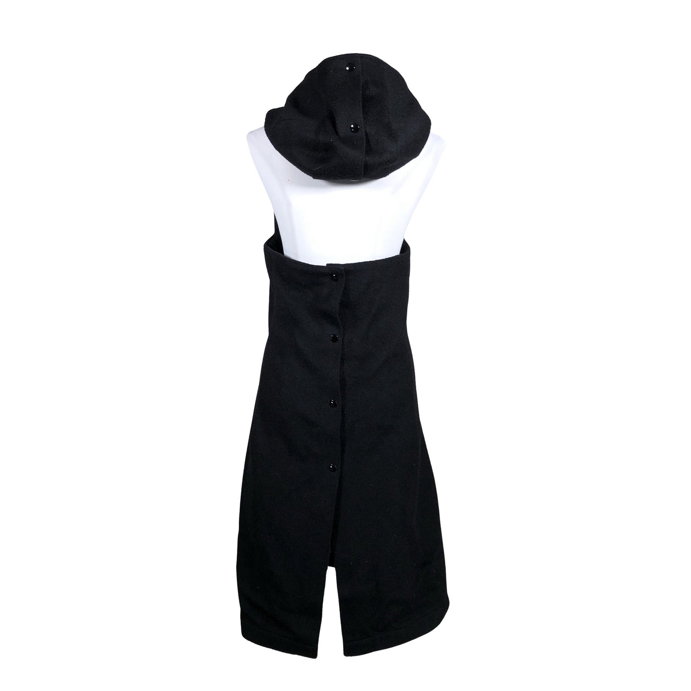 Unisex Ivana B. - Mitteveniv kleit, suurus 38 - Must (2)