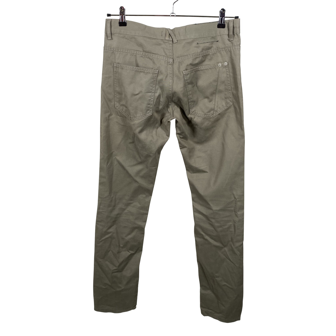 Unisex Resteröds - Mittevenivad püksid, suurus W31 - Roheline (2)