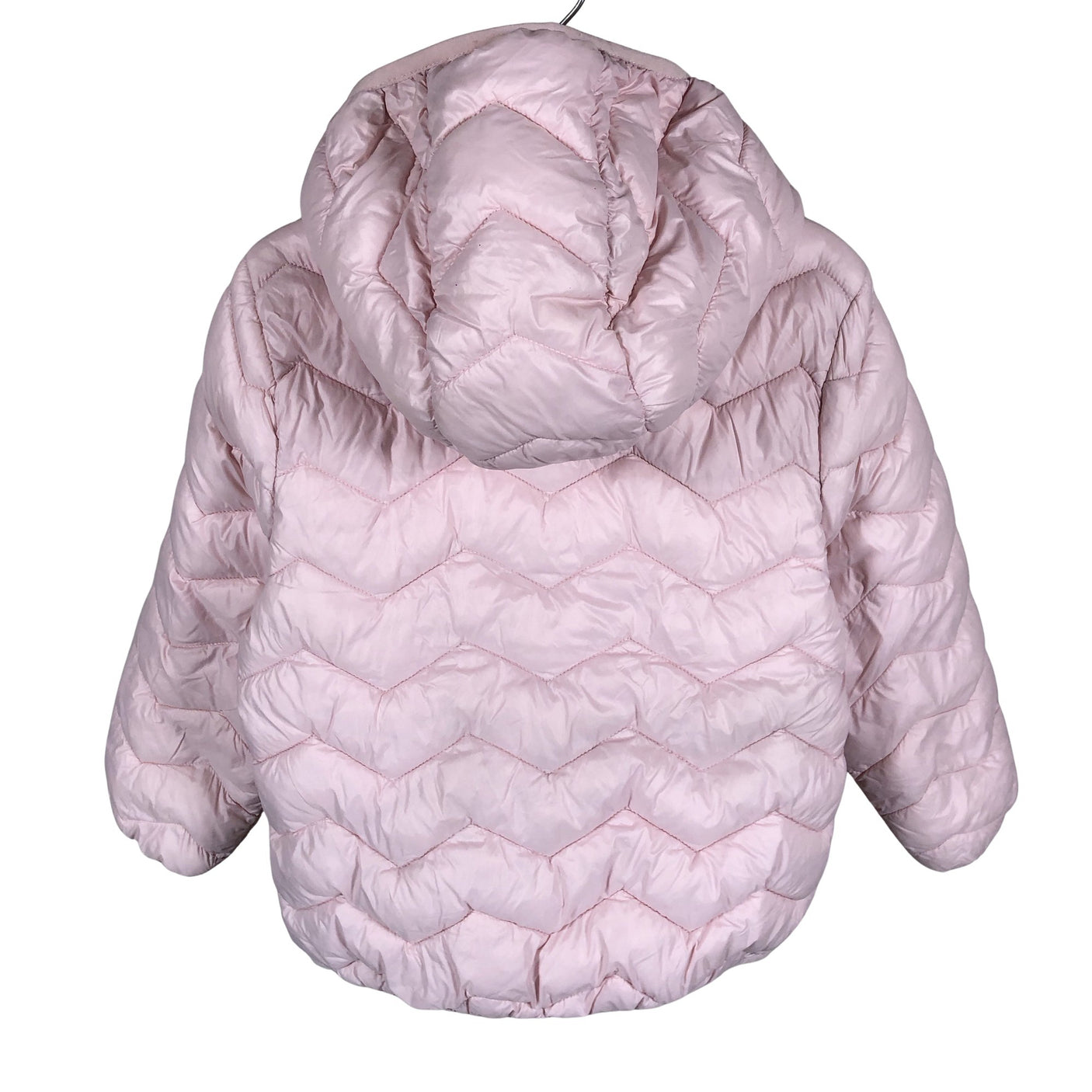 Unisex Benetton - Õhem talvejope, suurus 110 - 116 - Heleroosa (2)
