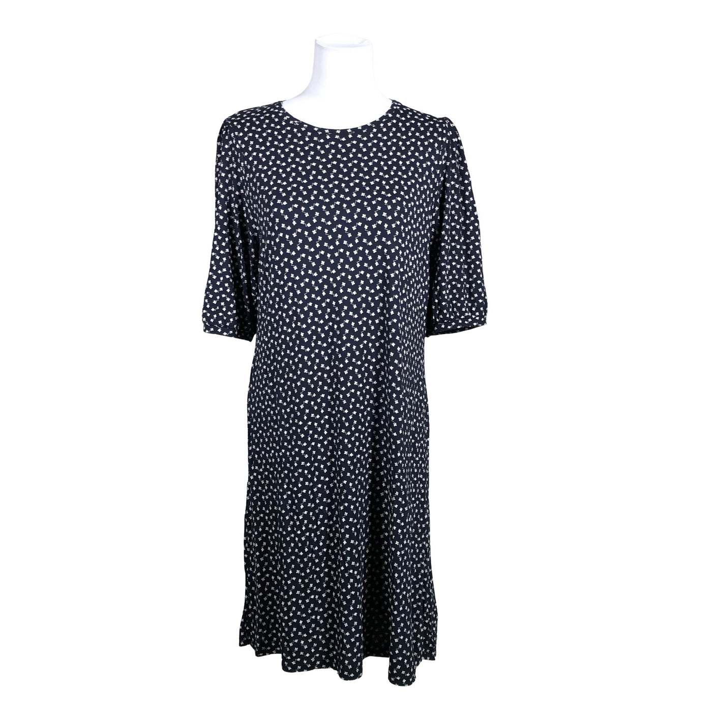 Unisex Nanso - Trikotaažist kleit, suurus 40 - Sinine (1)