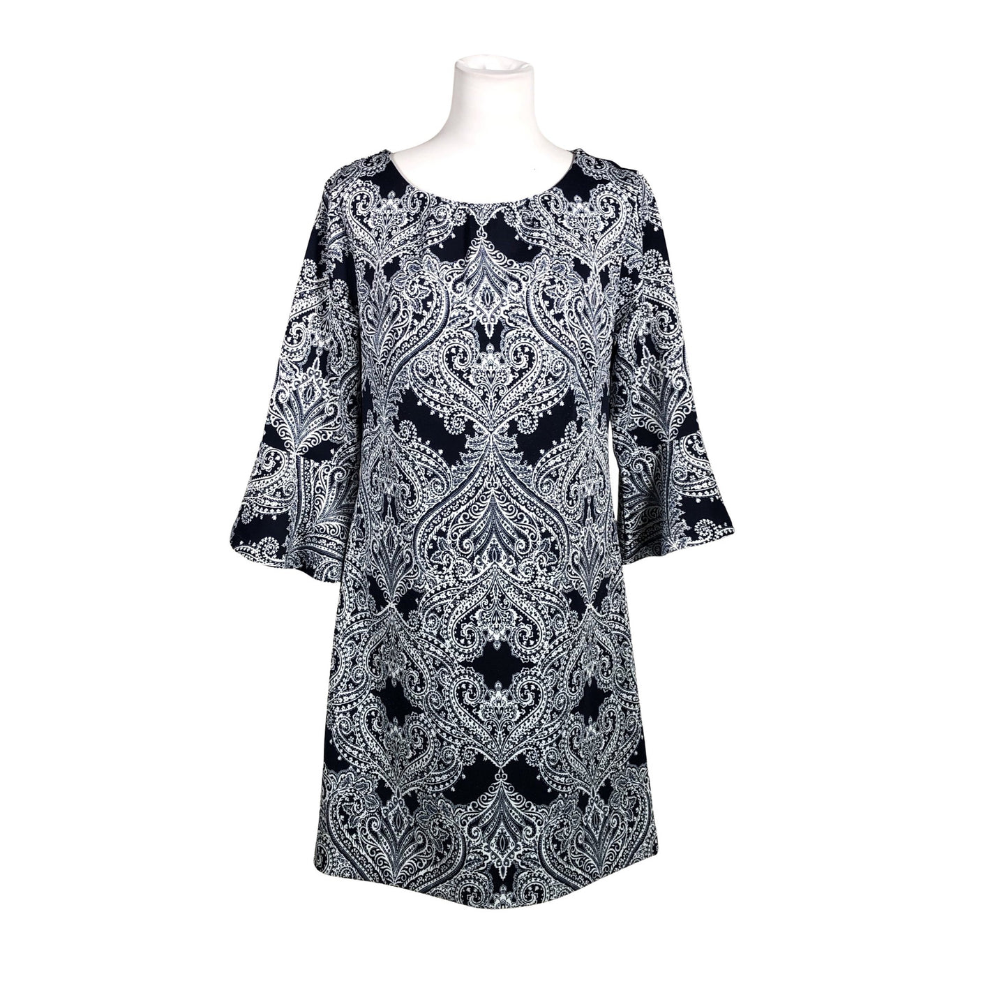 Unisex New York & Company - Trikotaažist kleit, suurus 40 - Sinine (1)